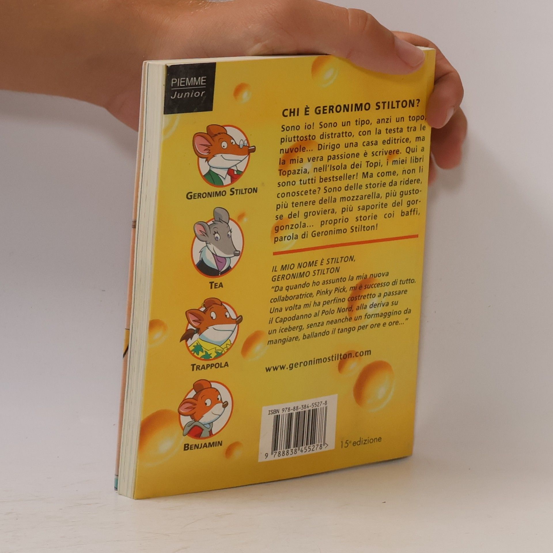 Geronimo Stilton Il mio nome è Stilton, Geronimo Stilton