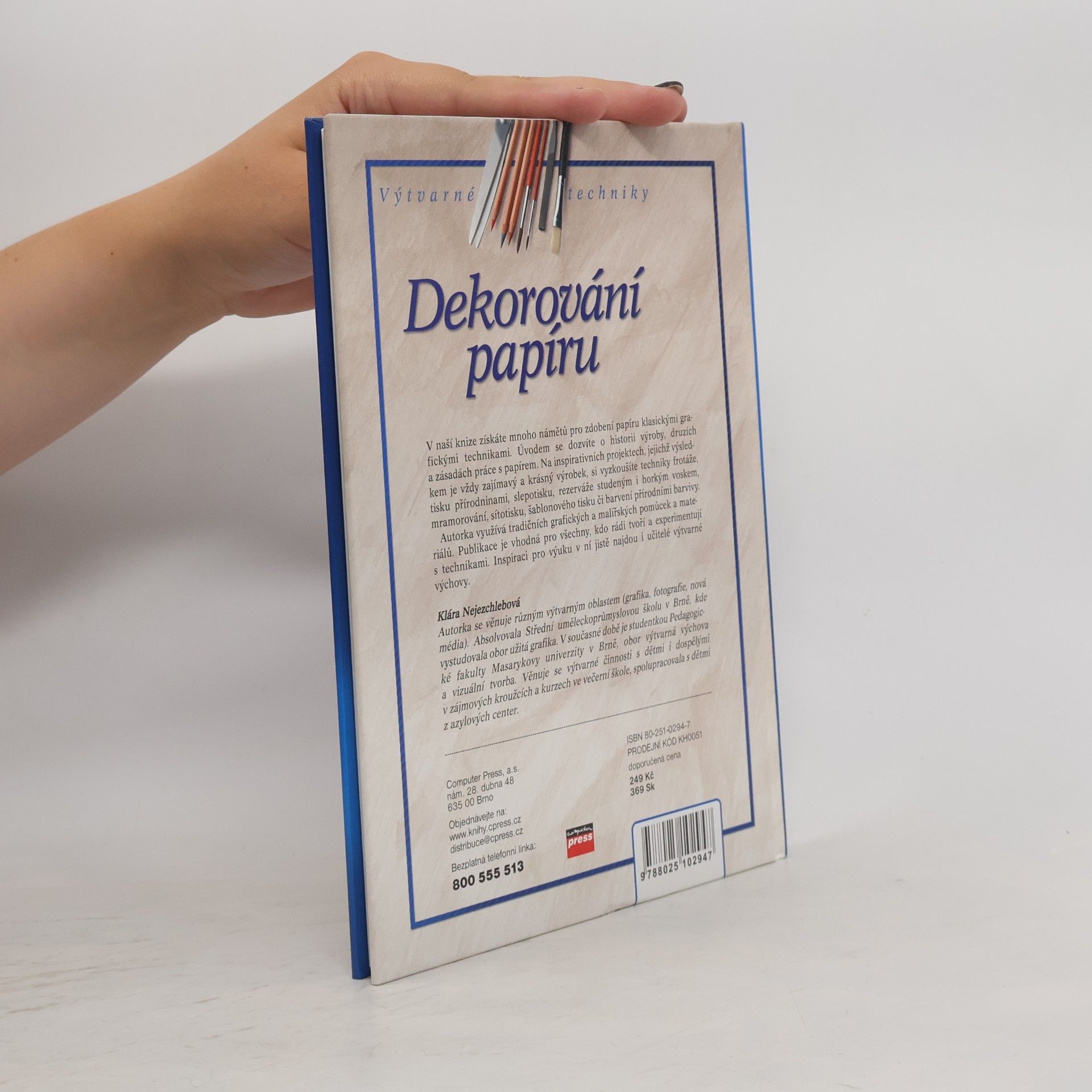 Klára Nejezchlebová Dekorování papíru