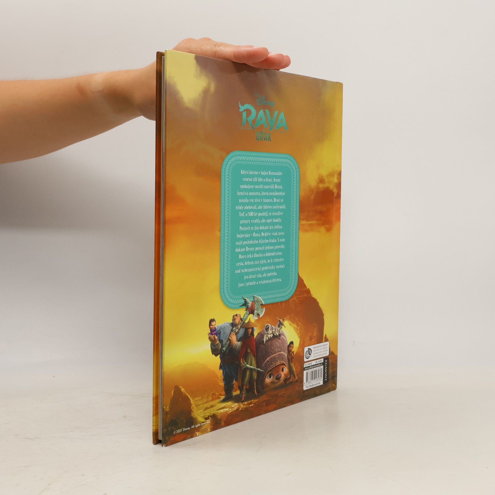 Walt Disney Raya a drak