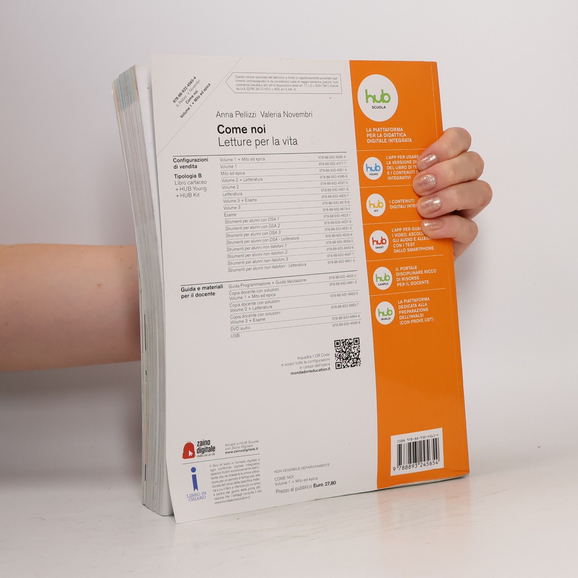 Anna Pellizzi Come noi. Letture per la vita. Volume 2. Letture