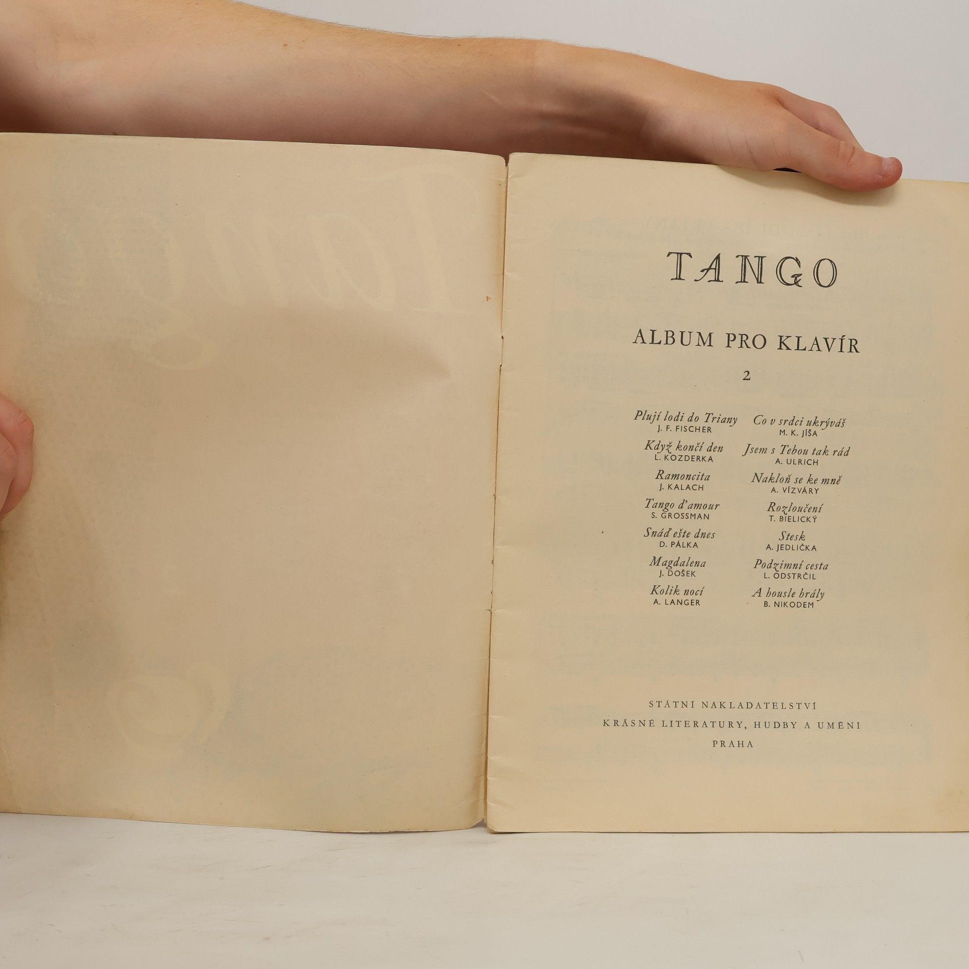 Various authors Tango : album pro klavír. 2