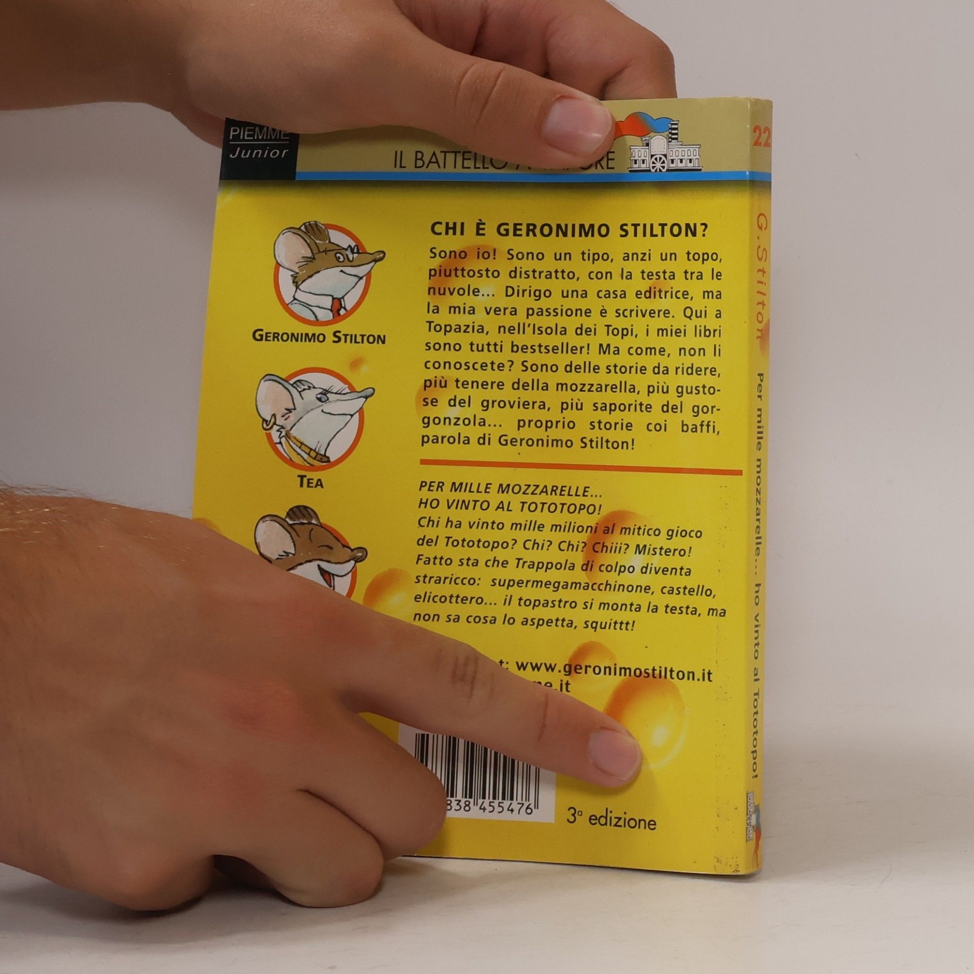 Geronimo Stilton Per mille mozzarelle... ho vinto al tototopo!