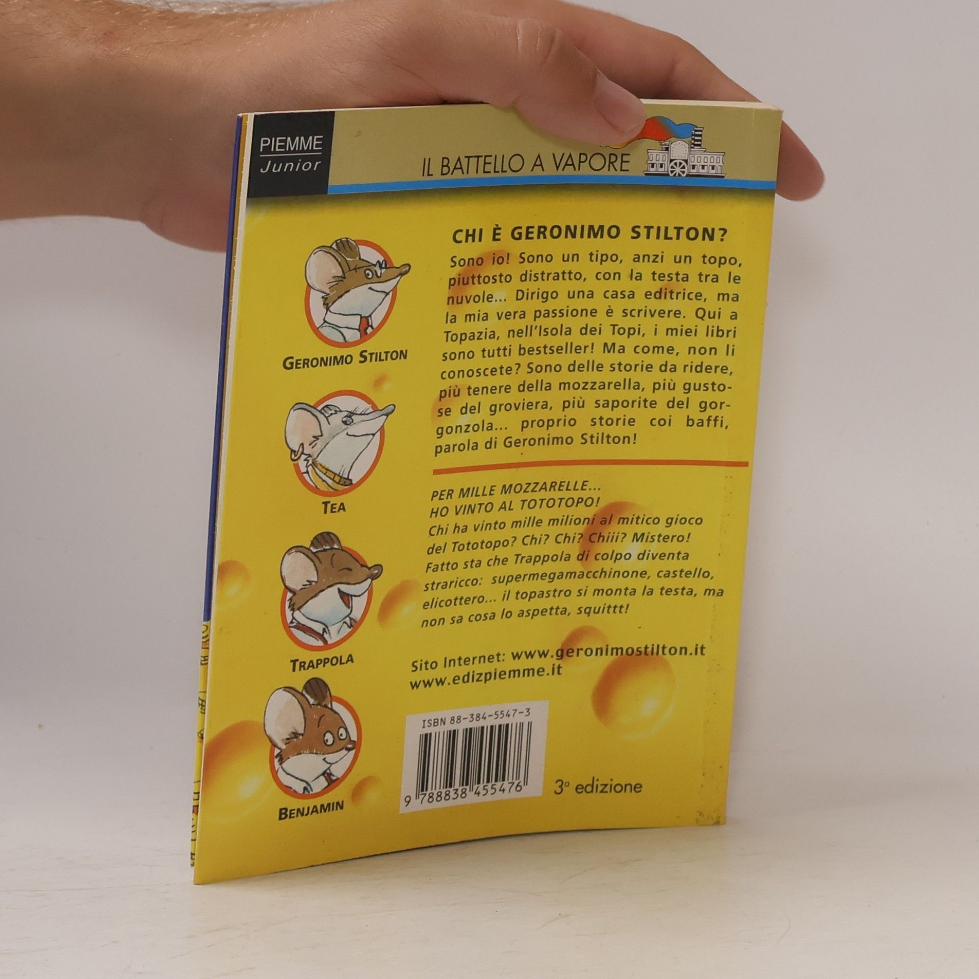 Geronimo Stilton Per mille mozzarelle... ho vinto al tototopo!