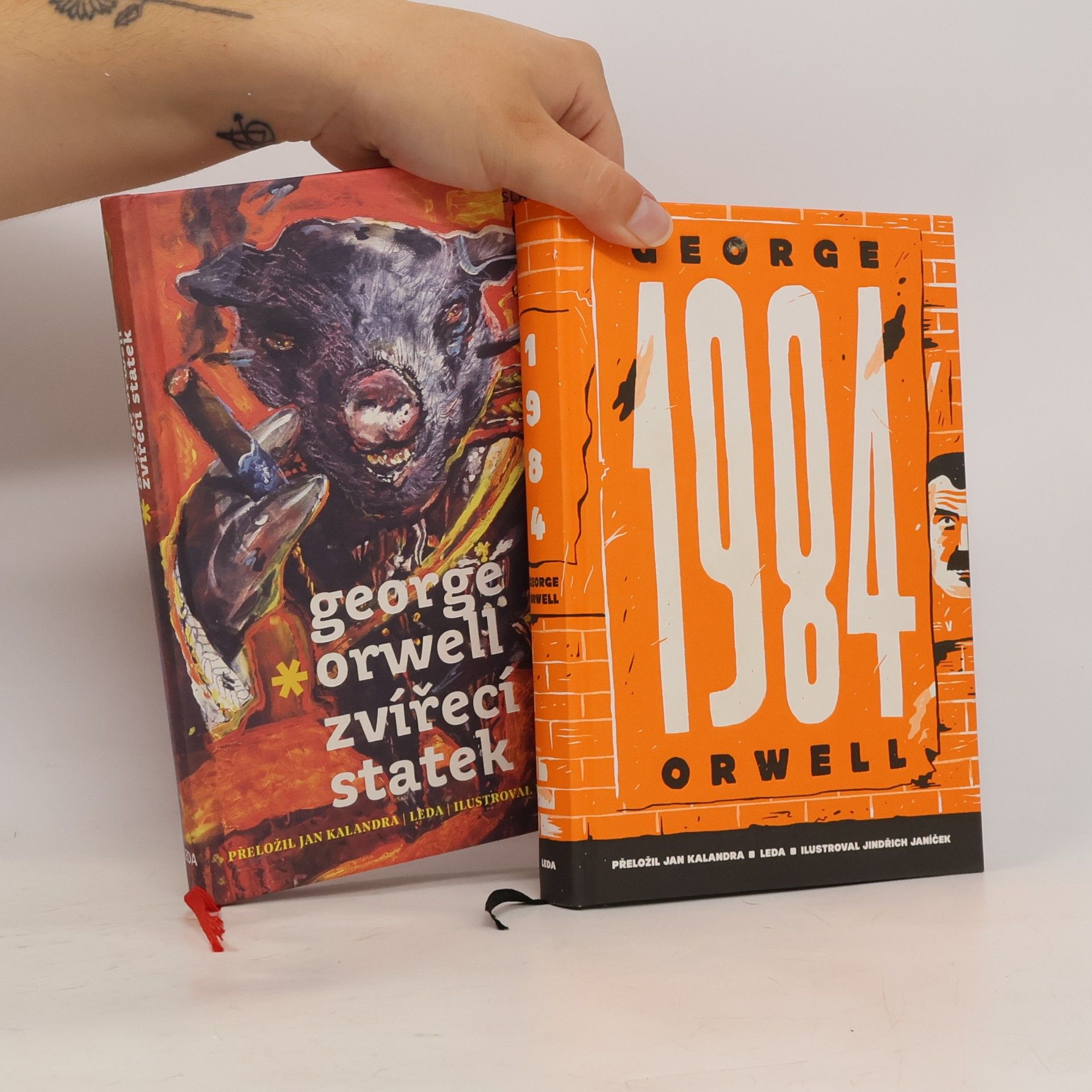 George Orwell 2x Orwell (1984, Zvířecí statek)