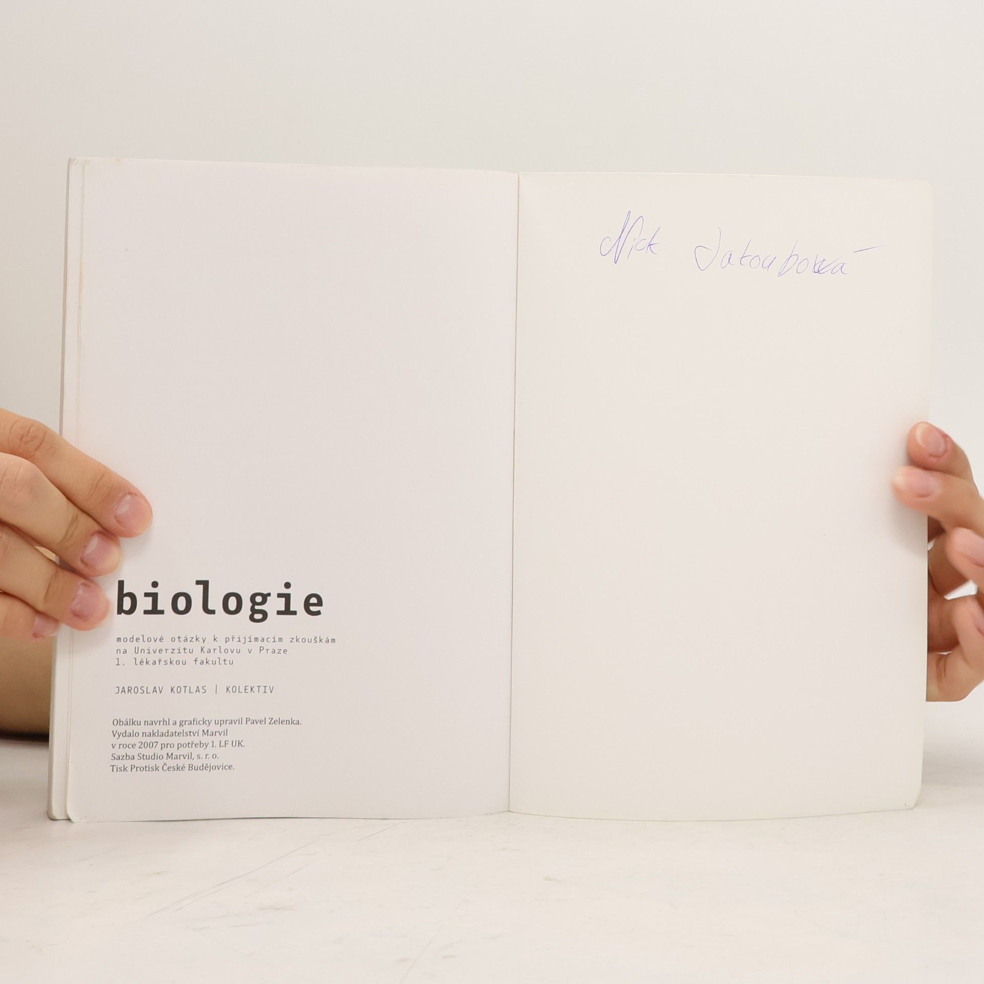 Jaroslav Kotlas Biologie