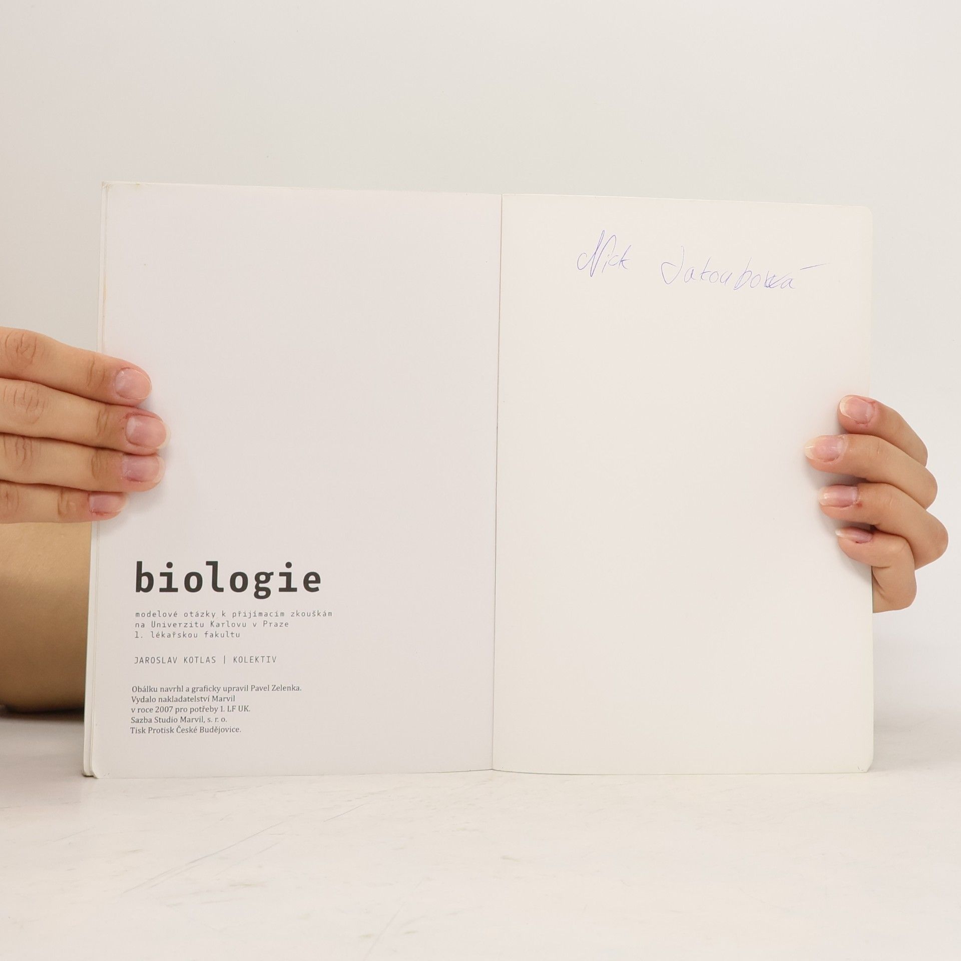 Jaroslav Kotlas Biologie
