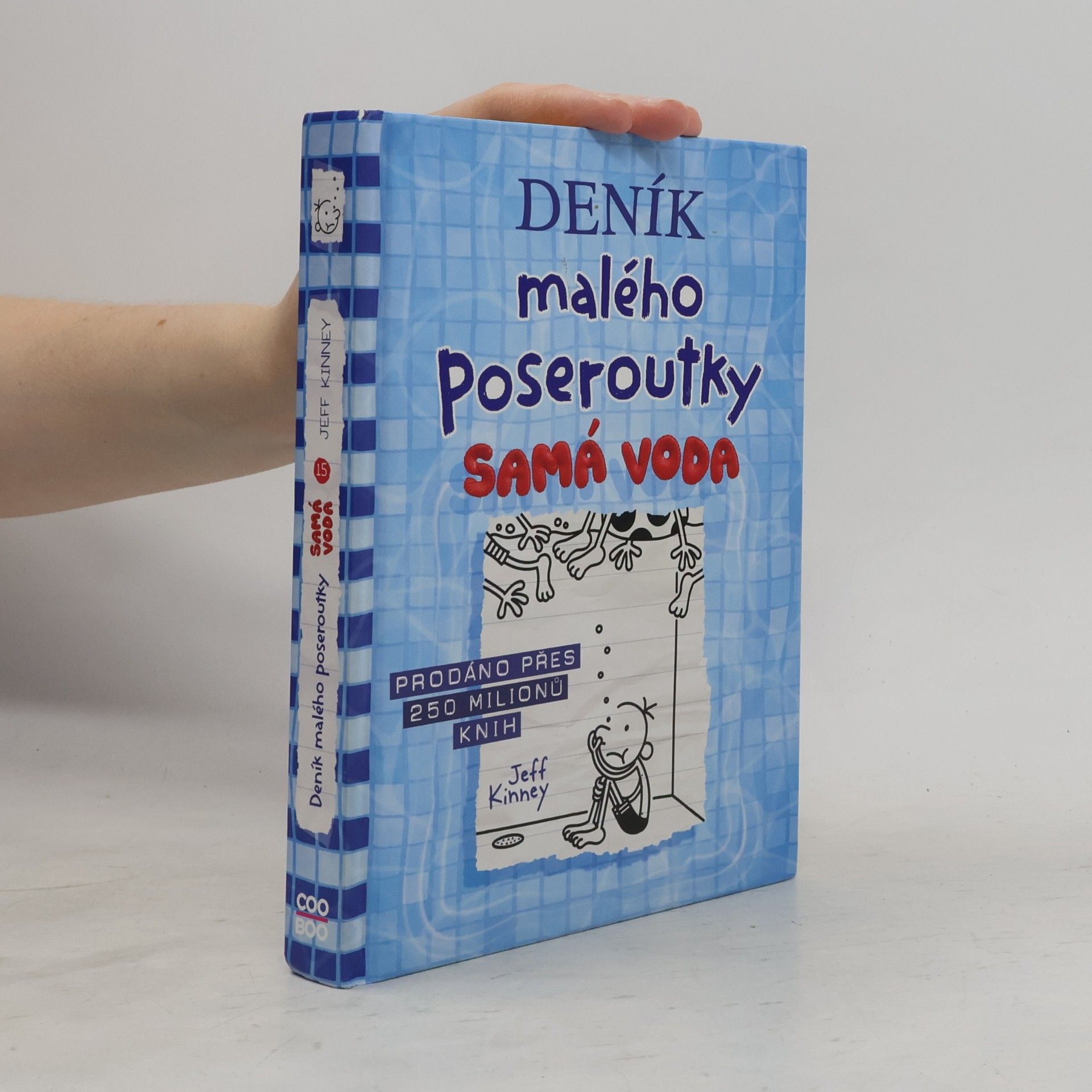 Jeff Kinney Deník malého poseroutky 15. Samá voda