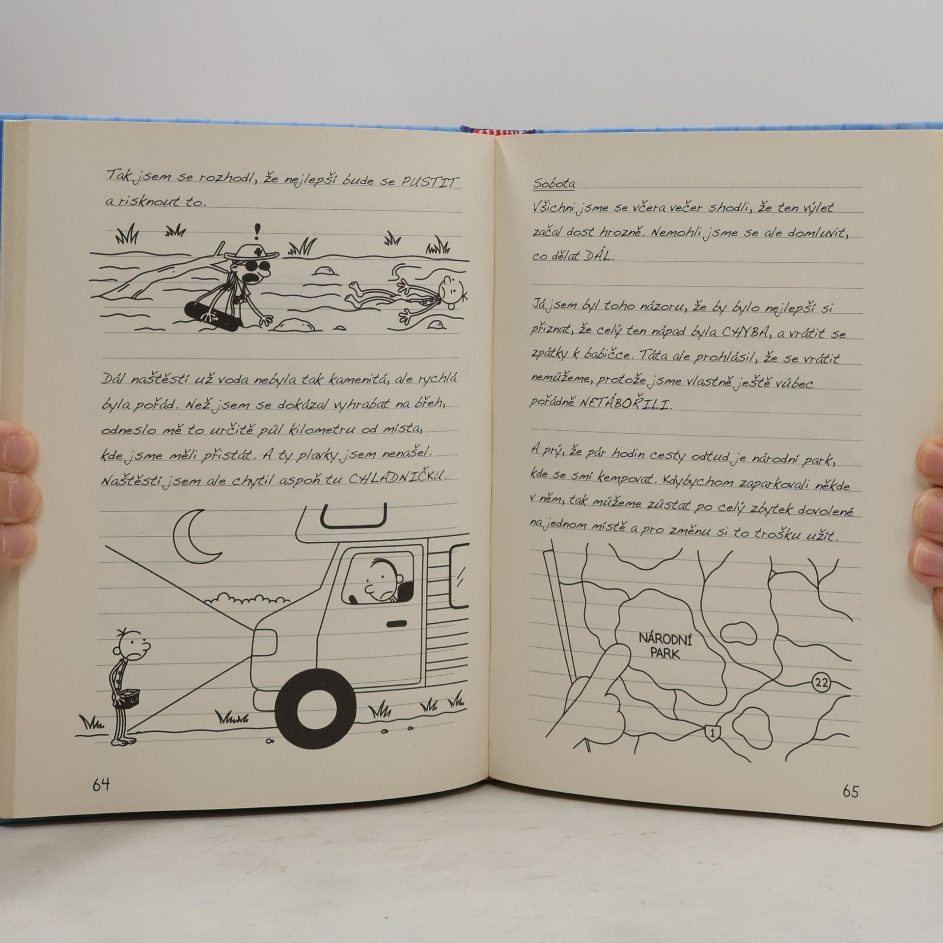 Jeff Kinney Deník malého poseroutky 15. Samá voda