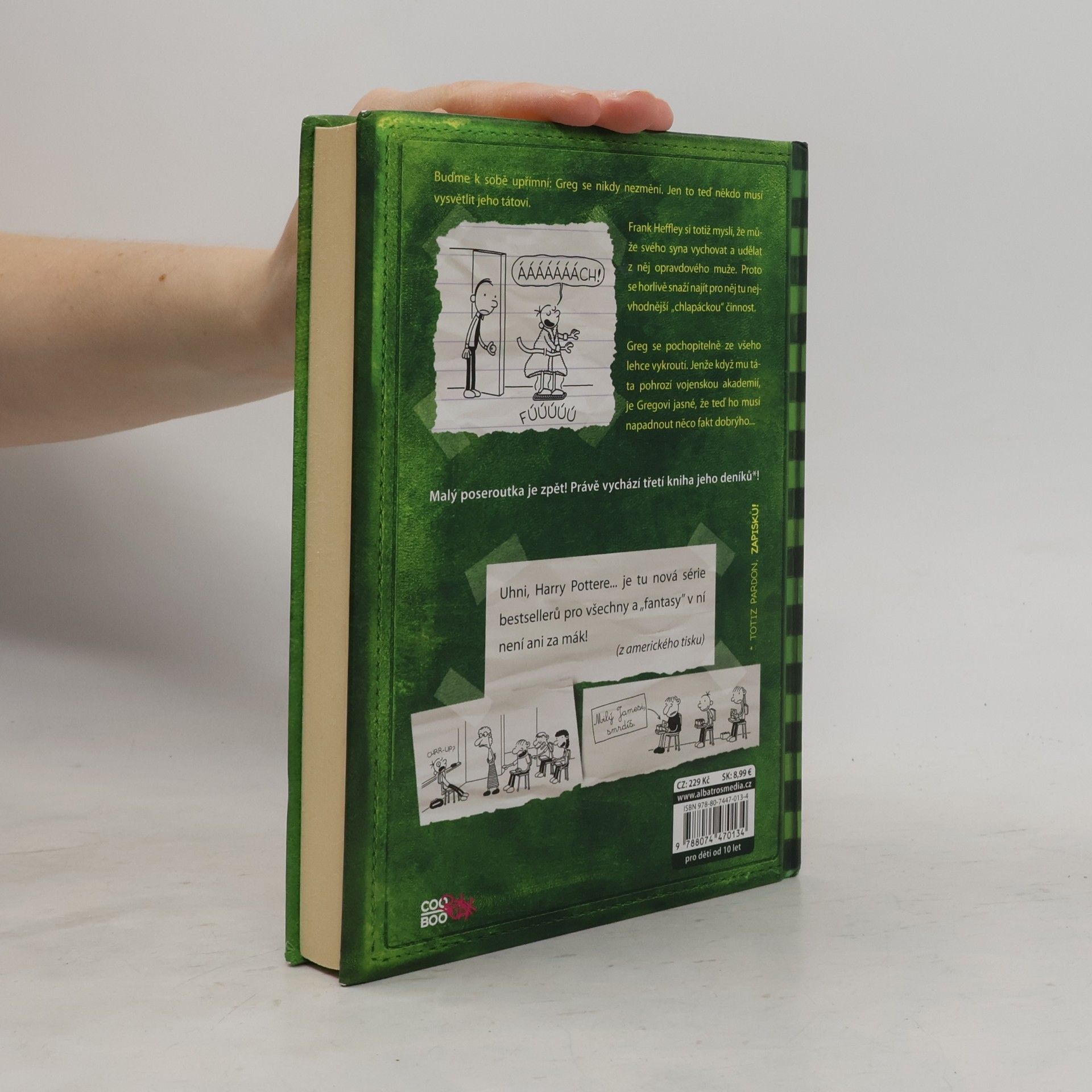 Jeff Kinney Deník malého poseroutky 3. Poslední kapka