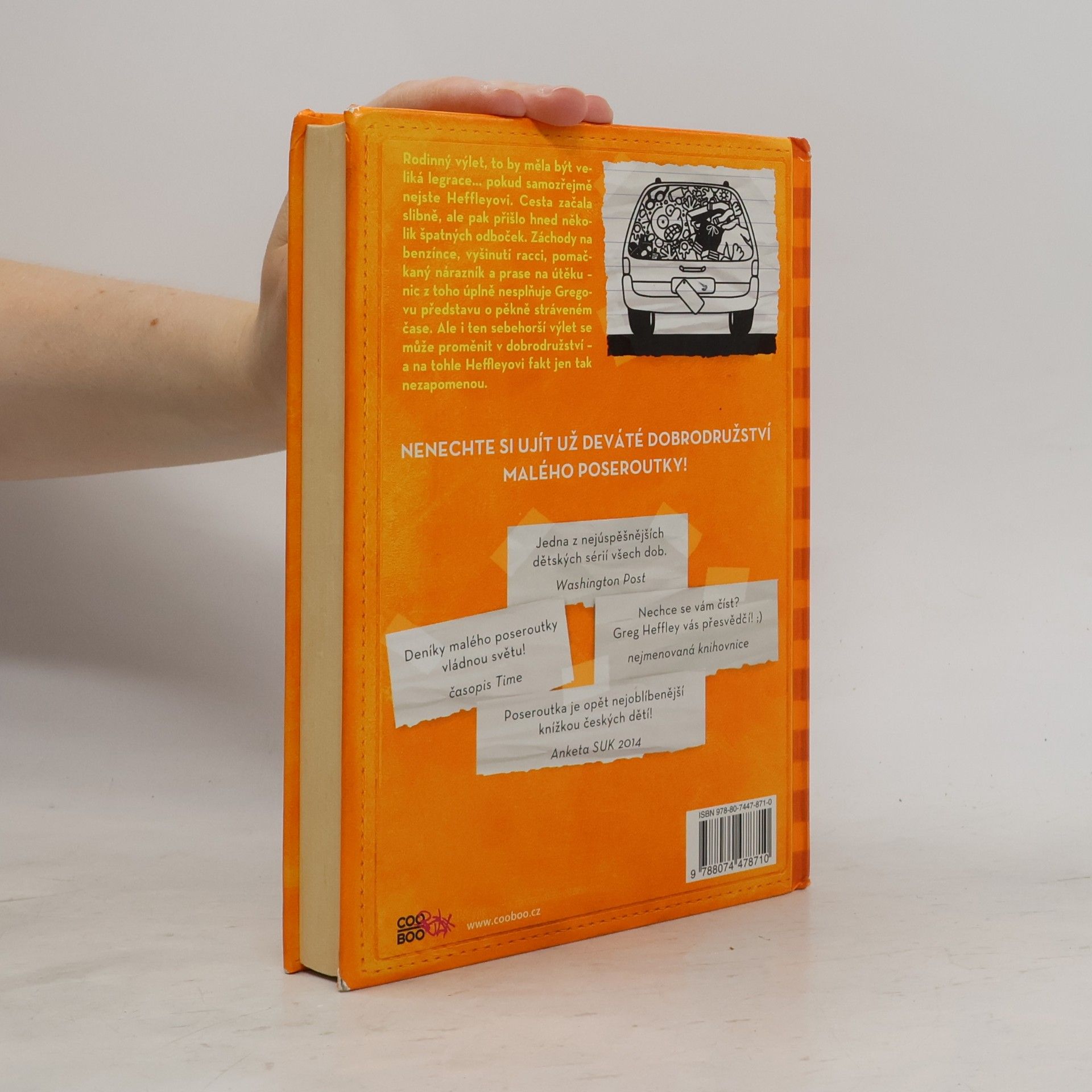 Jeff Kinney Deník malého poseroutky 9. Výlet za všechny peníze