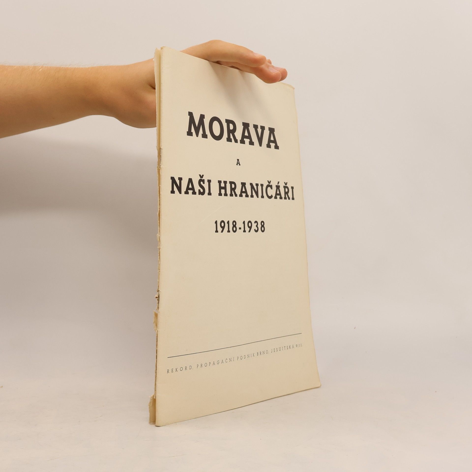 Kolektiv autorů Morava a naši hraničáři