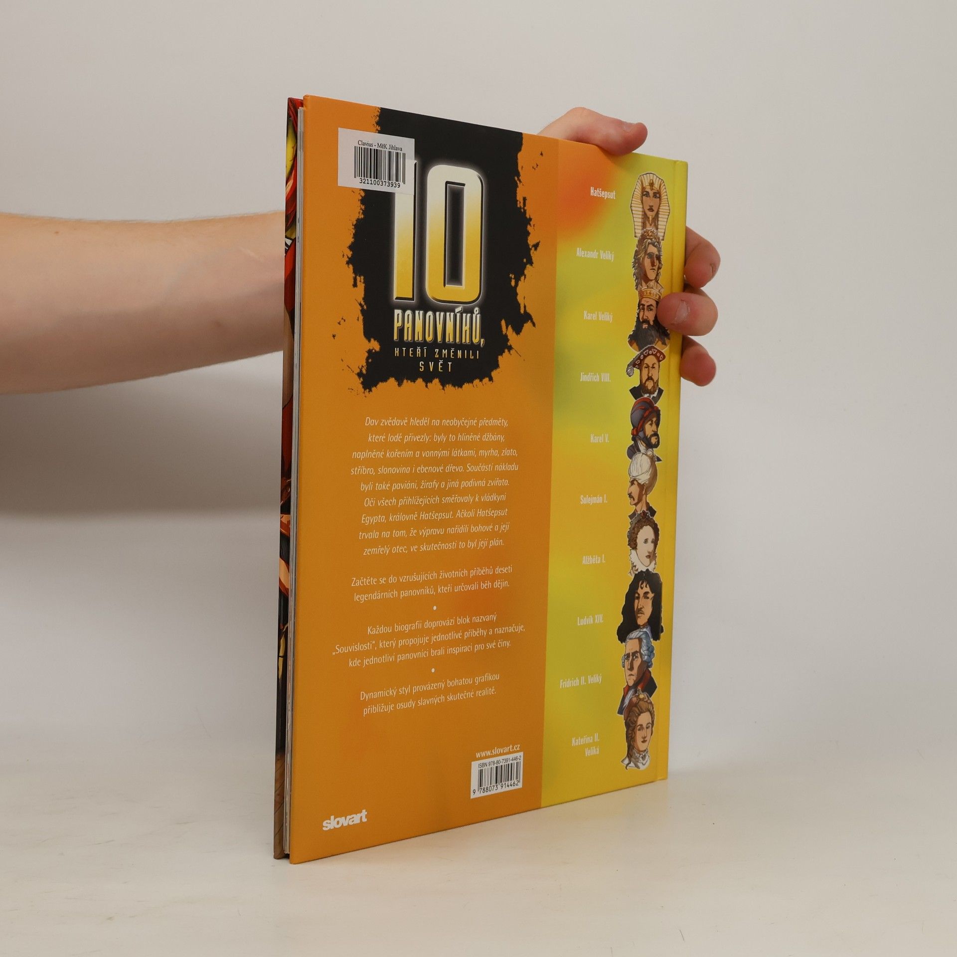 Clive Gifford 10 panovníků, kteří změnili svět
