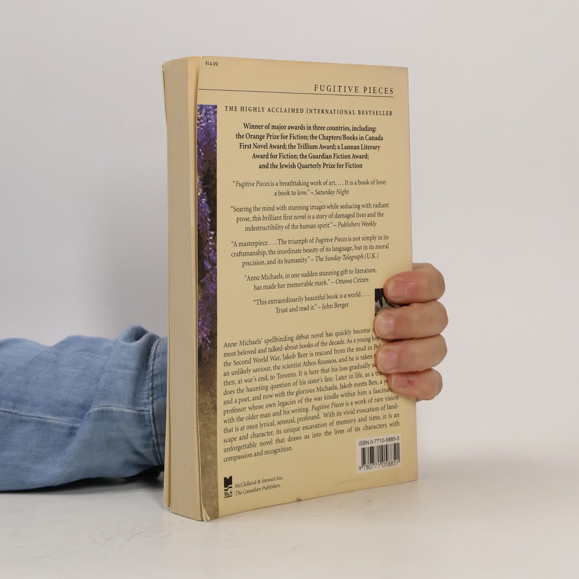Anne Michaels Fugitive Pieces