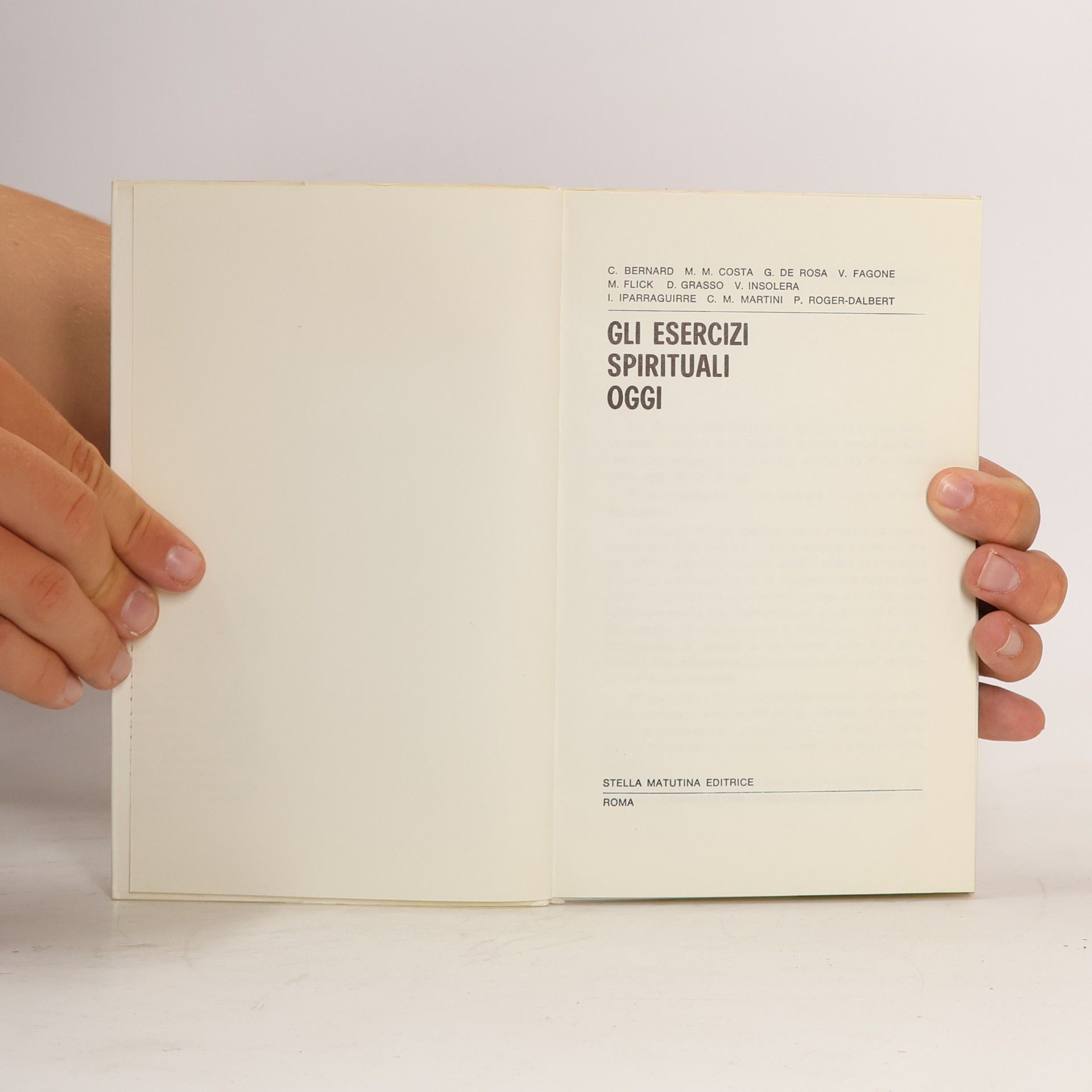 Autorenkollektiv Gli esercizi spirituali oggi