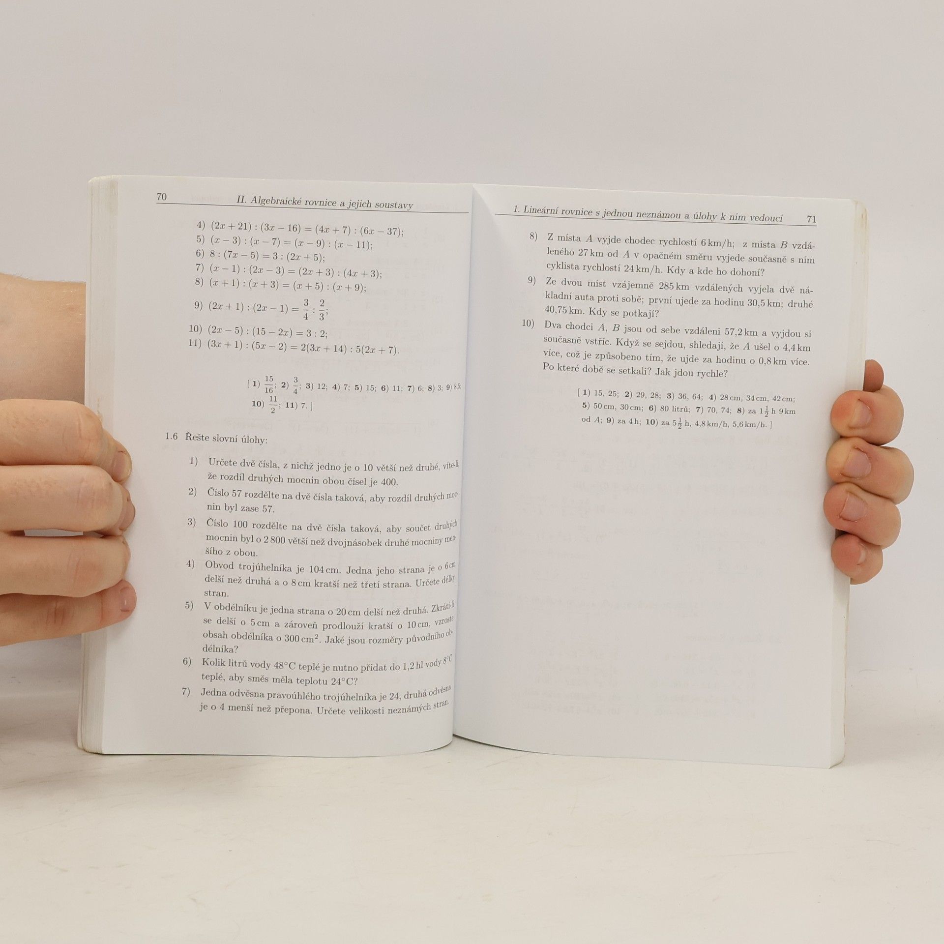 František Janeček Sbírka úloh z matematiky pro střední školy