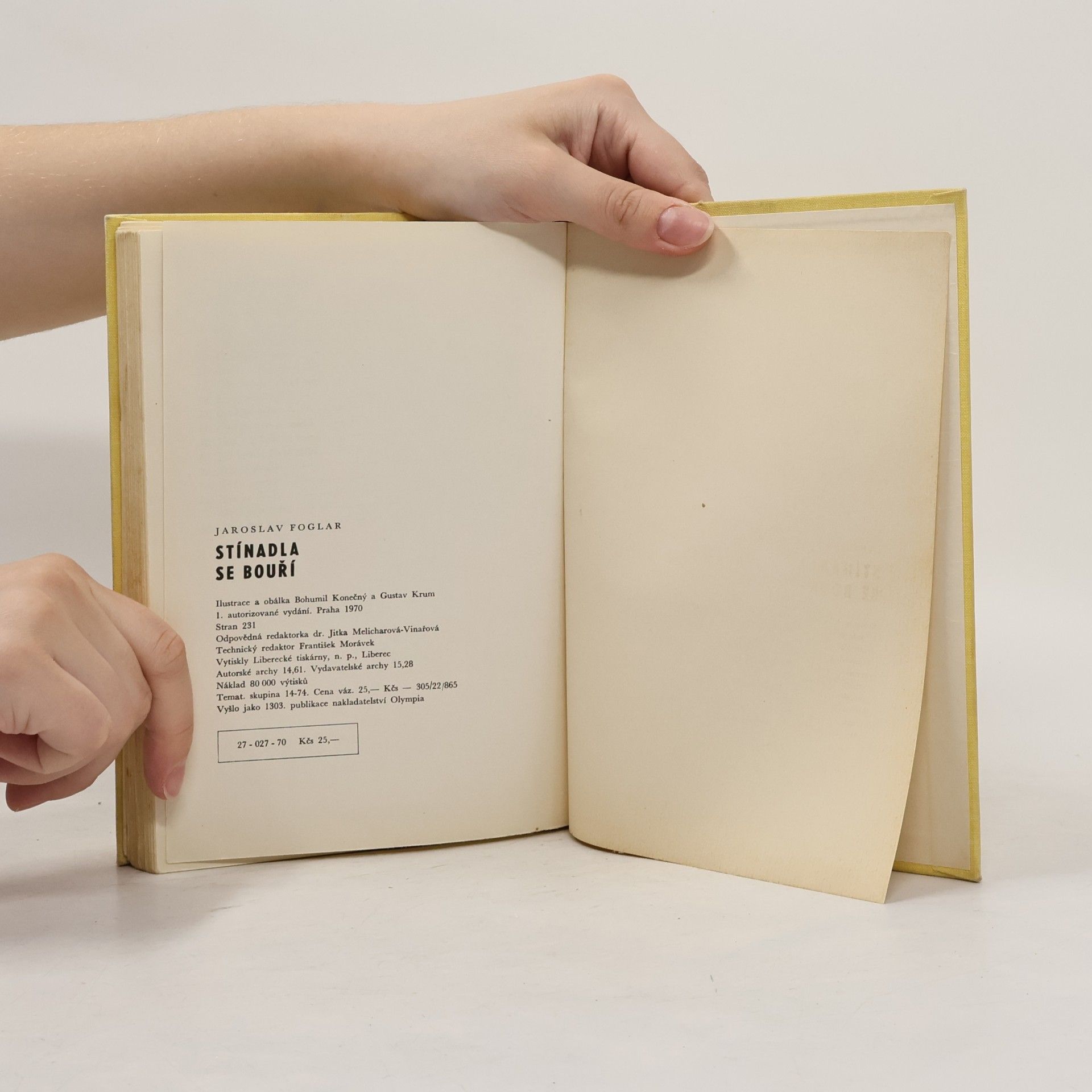 Jaroslav Foglar Stínadla se bouří