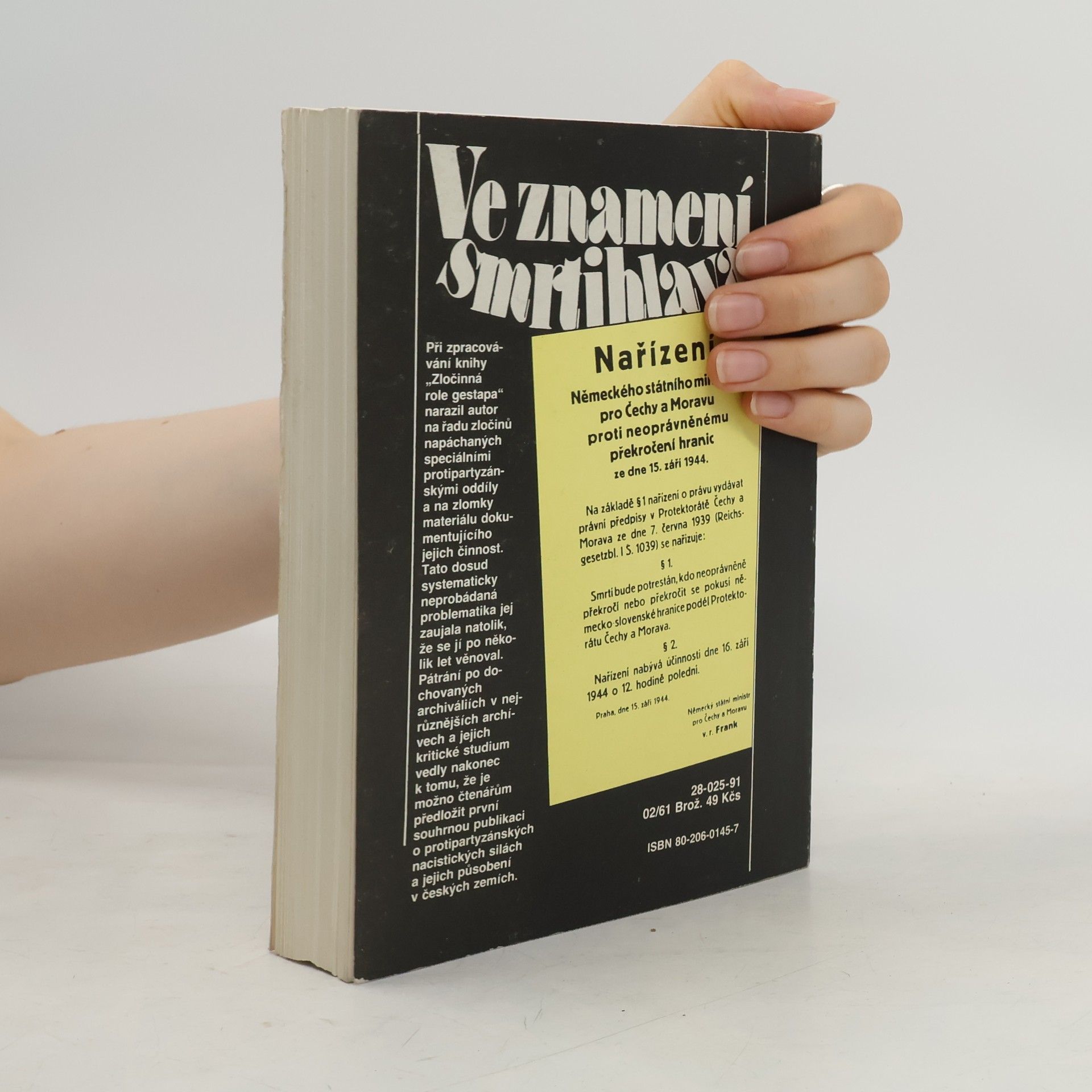 Oldřich Sládek Ve znamení smrtihlava