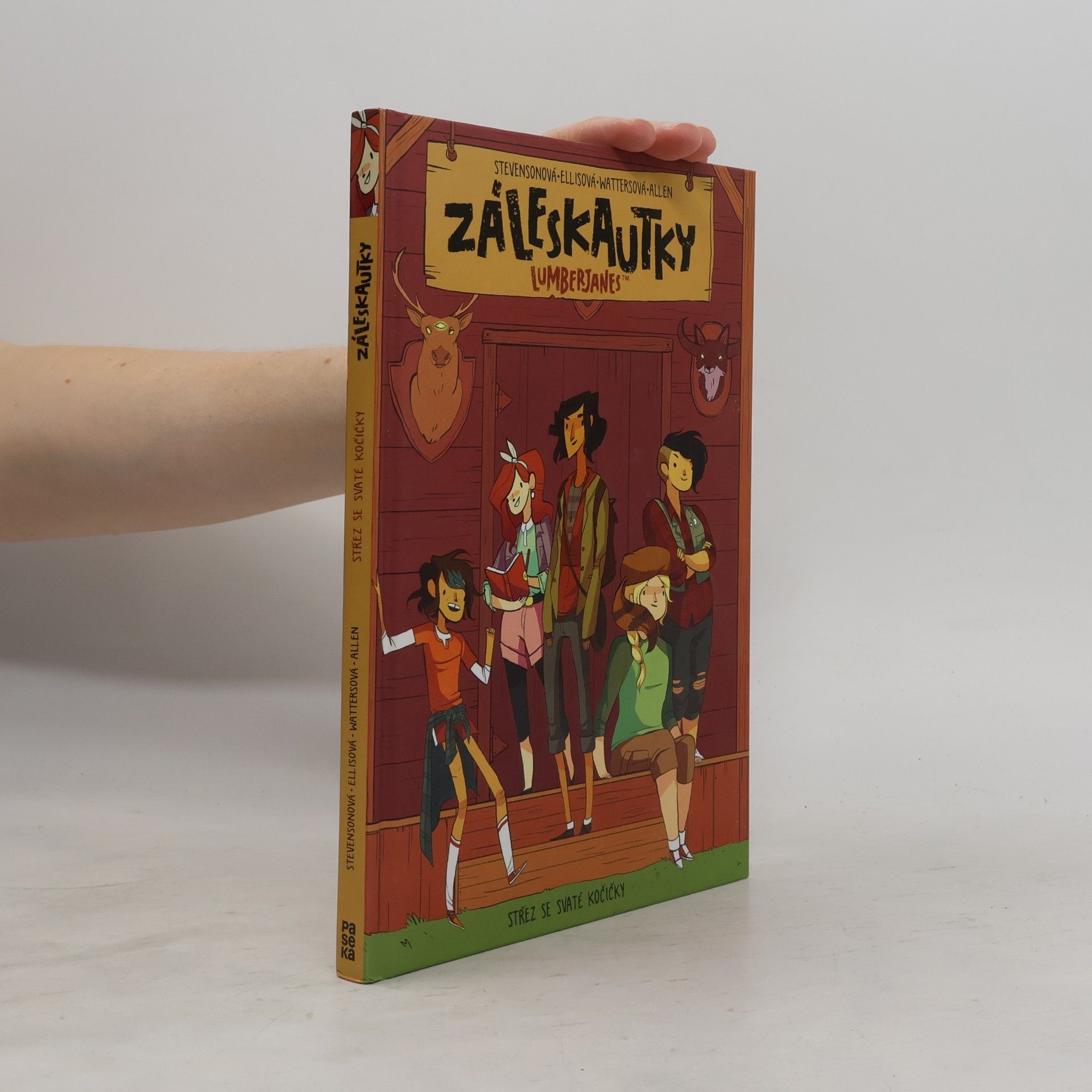 ND Stevenson Záleskautky = Lumberjanes. Střež se svaté kočičky