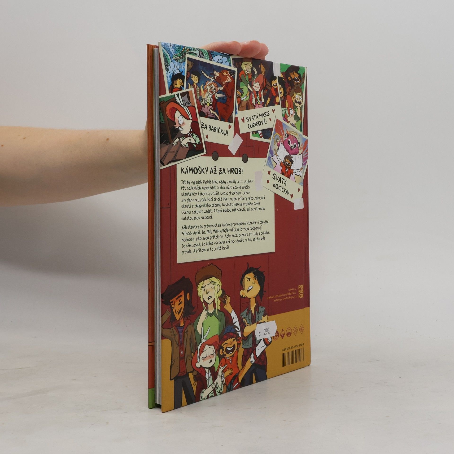 ND Stevenson Záleskautky = Lumberjanes. Střež se svaté kočičky