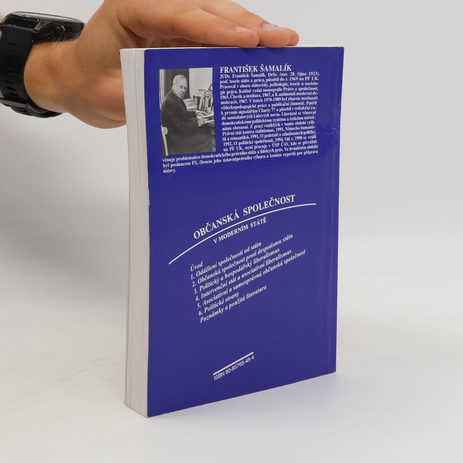 František Šamalík Občanská společnost v moderním státě