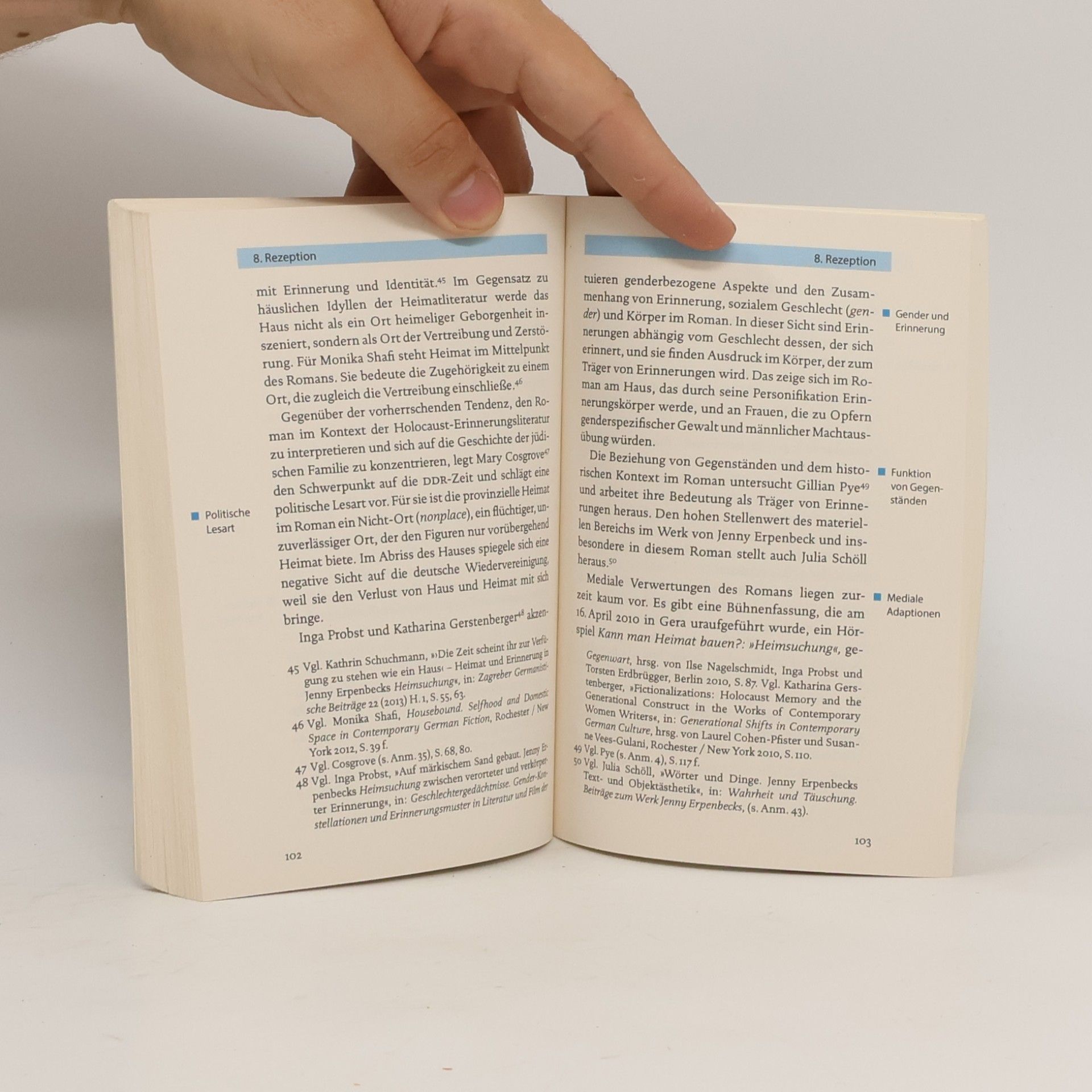 Jenny Erpenbeck Heimsuchung von Jenny Erpenbeck: Lektüreschlüssel mit Inhaltsangabe, Interpretation, Prüfungsaufgaben mit Lösungen, Lernglossar.