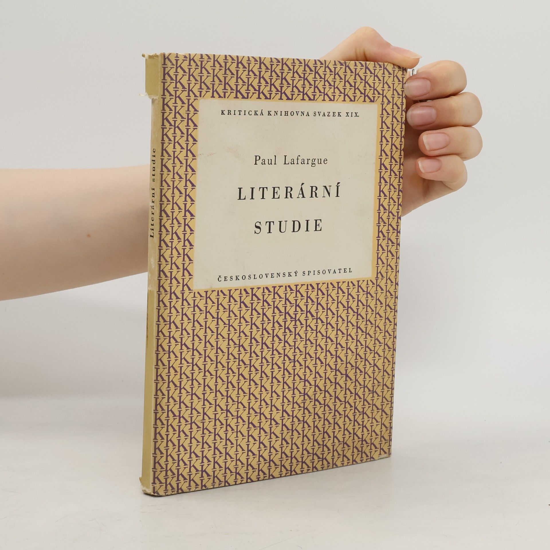 Paul Lafargue Literární studie