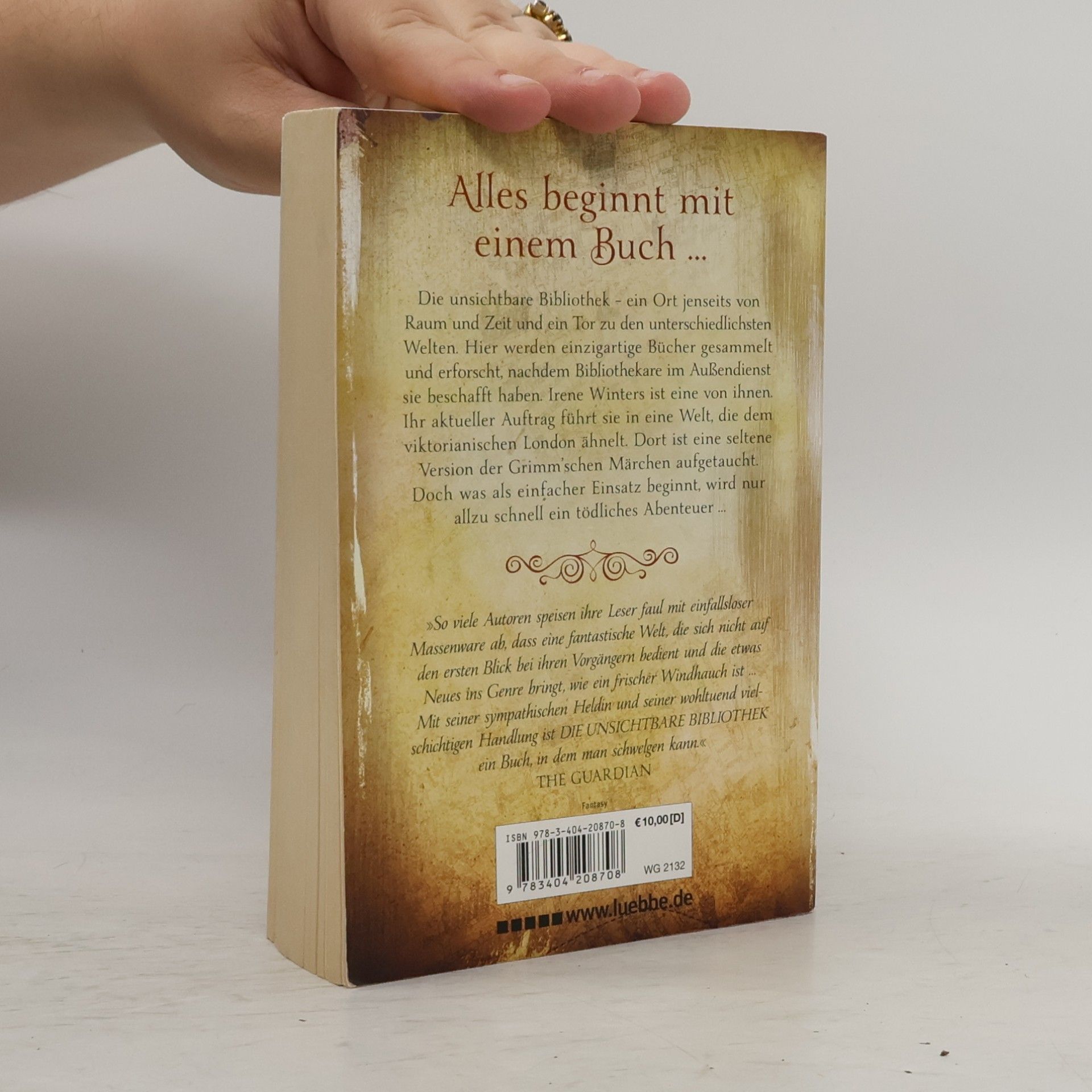 Genevieve Cogman Die unsichtbare Bibliothek