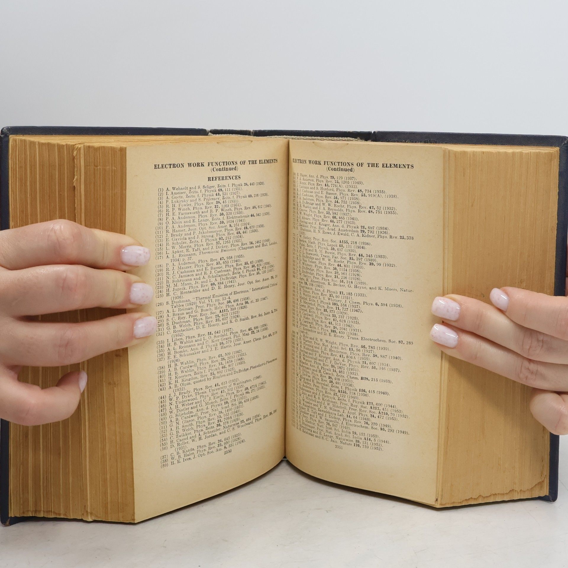 Autorenkollektiv Handbook of Chemistry and Physics