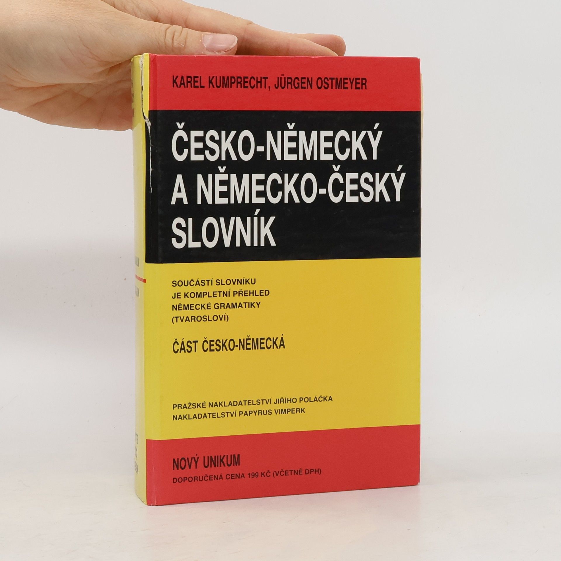Karel Kumprecht Česko-německý a německo-český slovník