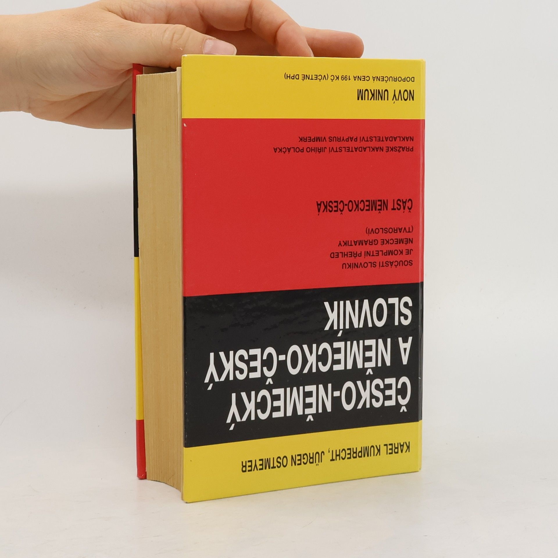Karel Kumprecht Česko-německý a německo-český slovník