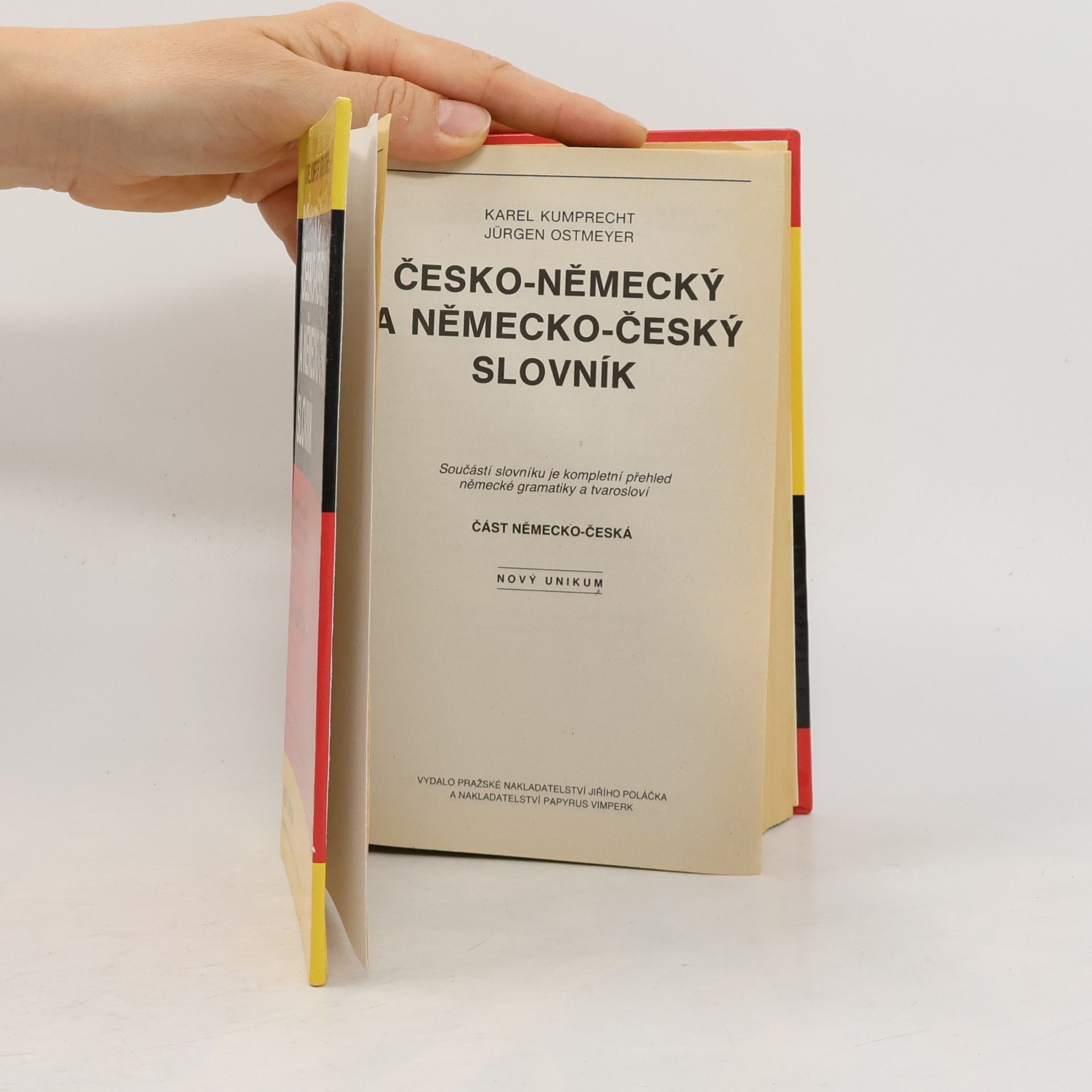 Karel Kumprecht Česko-německý a německo-český slovník