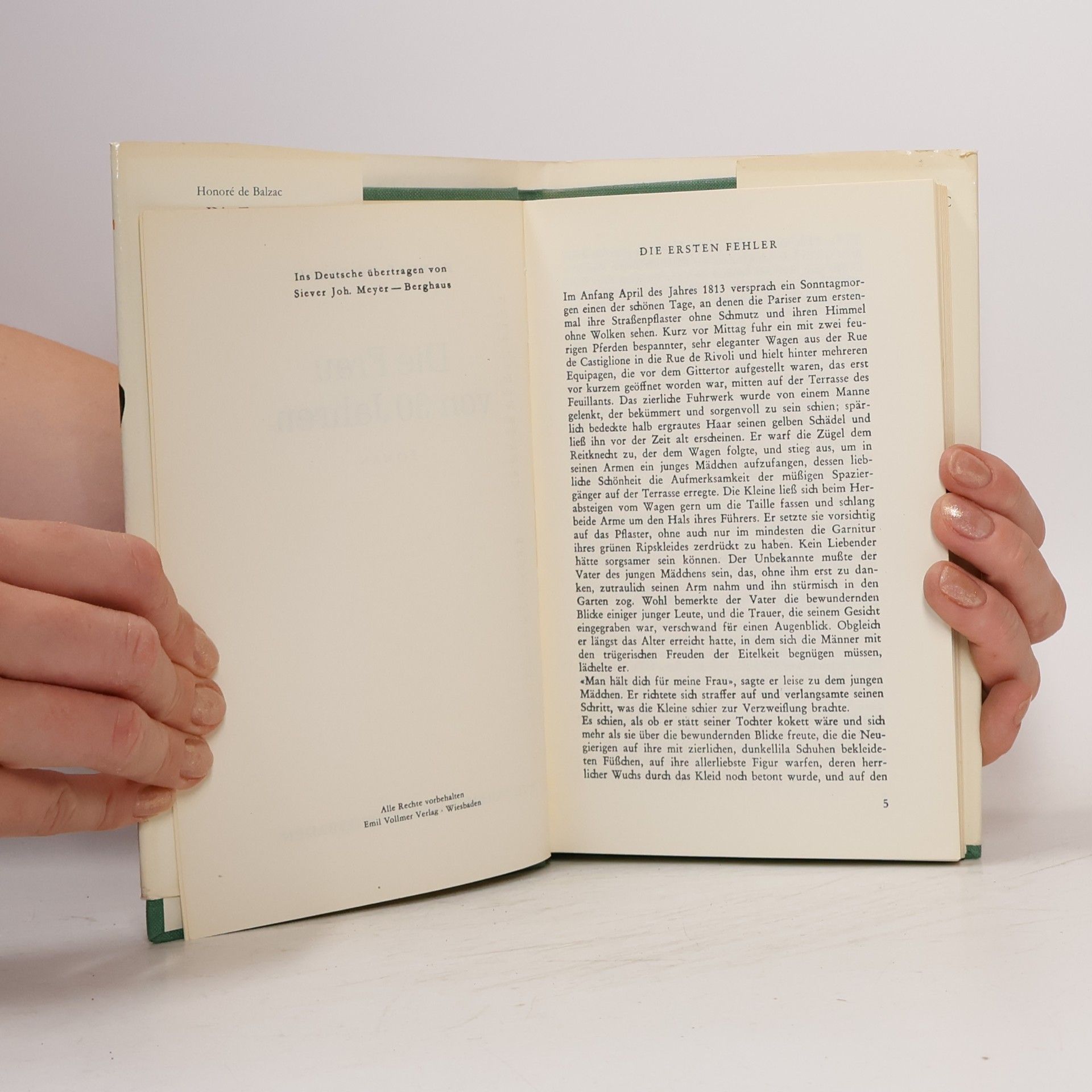 Honoré de Balzac Die Frau von 30 Jahren