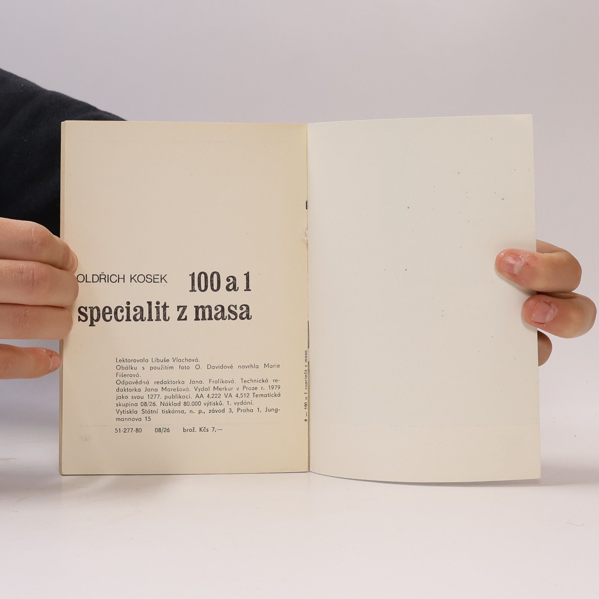 Oldřich Kosek 100 a 1 specialit z masa