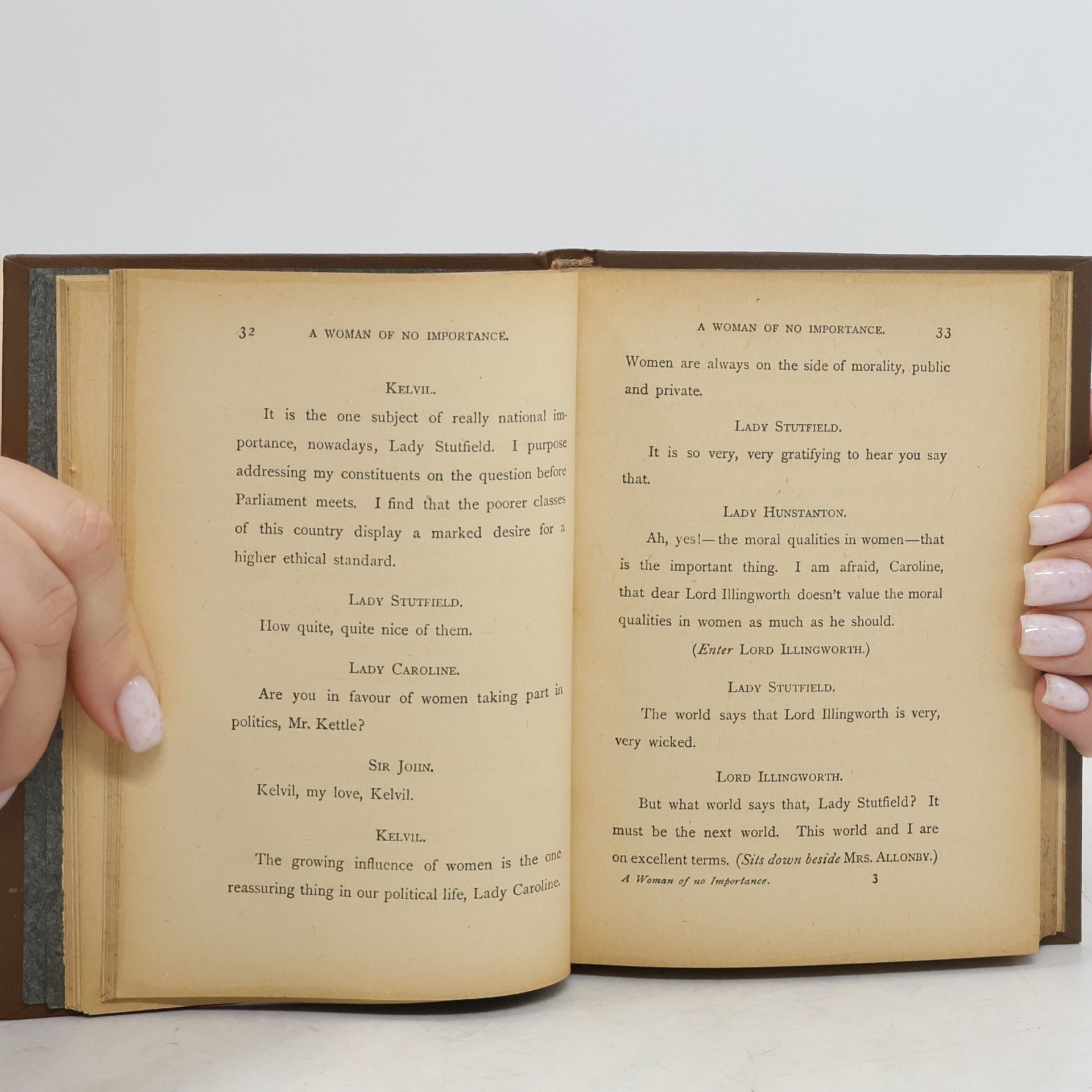 Oscar Wilde A Woman of No Importance