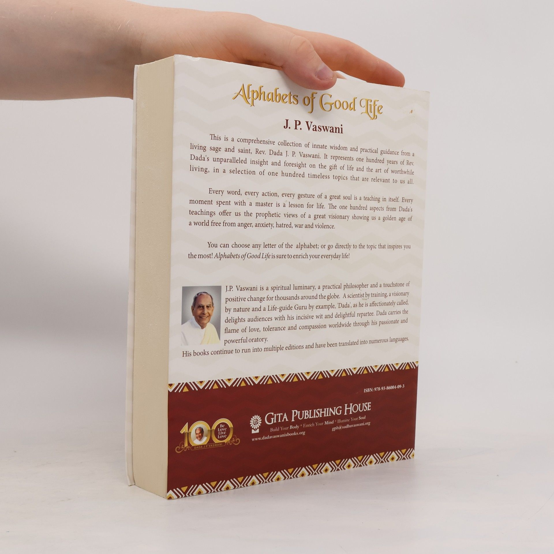 Dada Vaswani Alphabets of Good Life