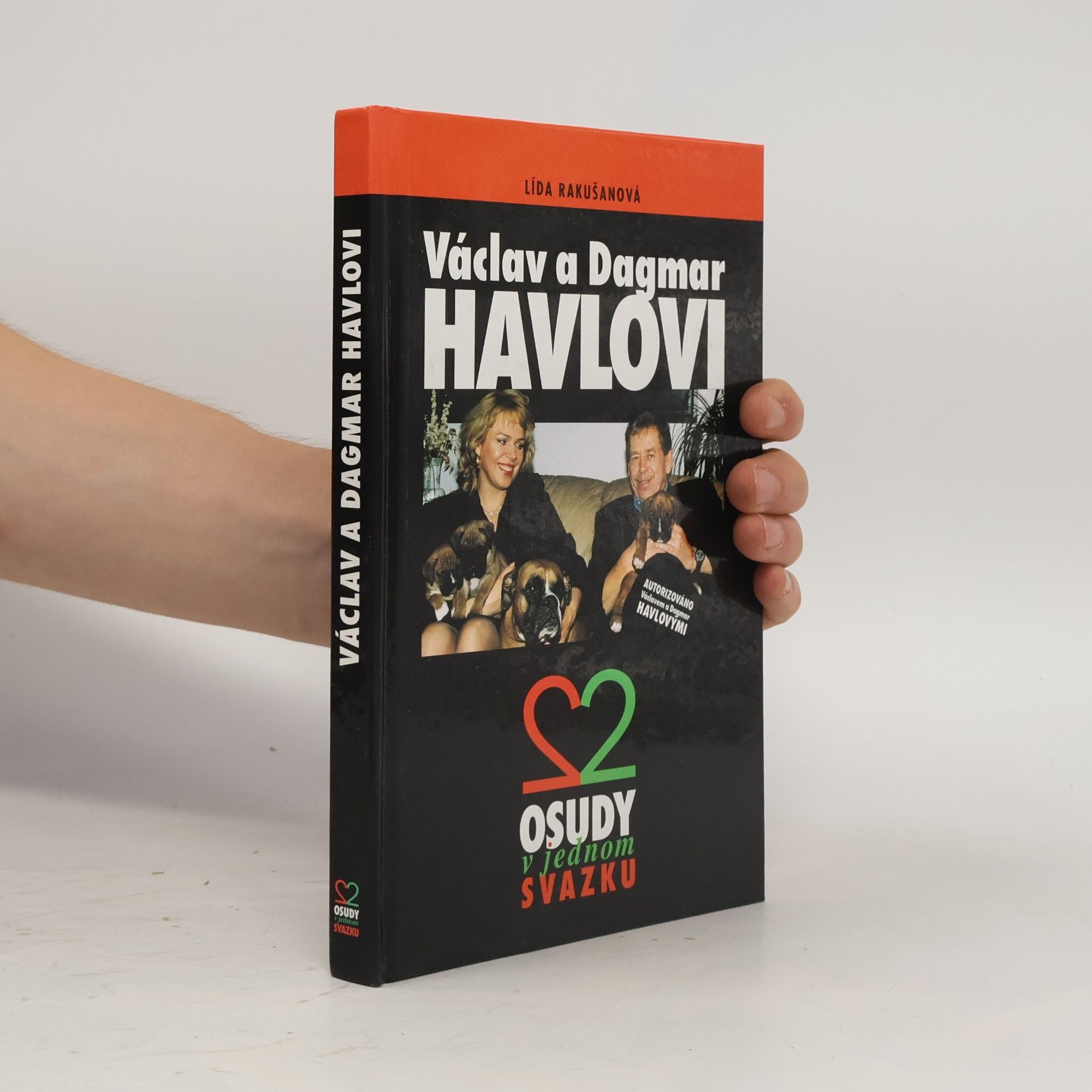 Lída Rakušanová Václav a Dagmar Havlovi