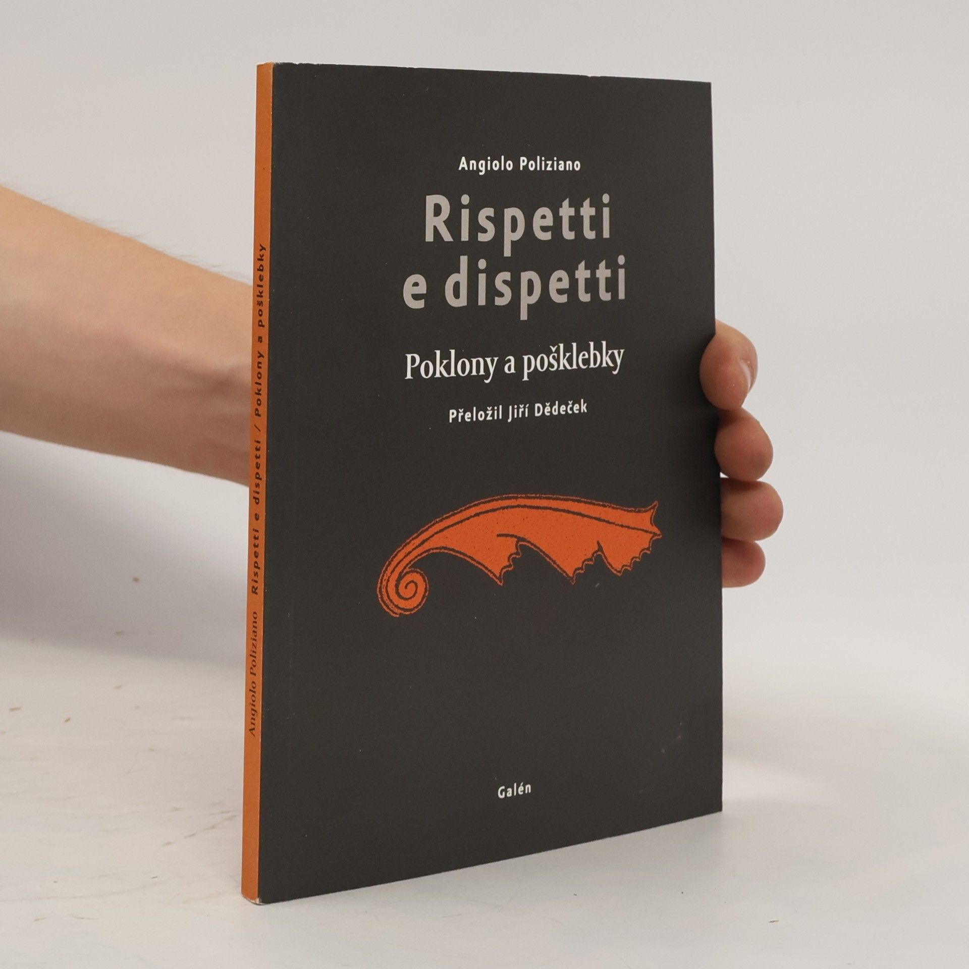 Angelo Poliziano Rispetti e dispetti