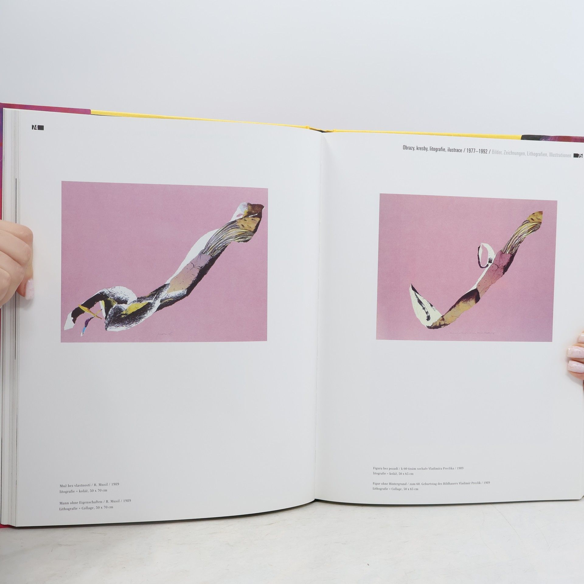 Ivan Wernisch Pavel Roučka: Obrazy, kresby, grafika, ilustrace