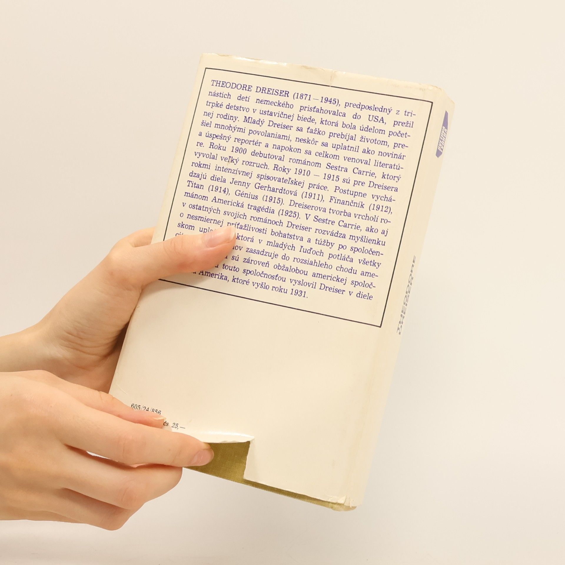 Theodore Dreiser Sestra Carrie