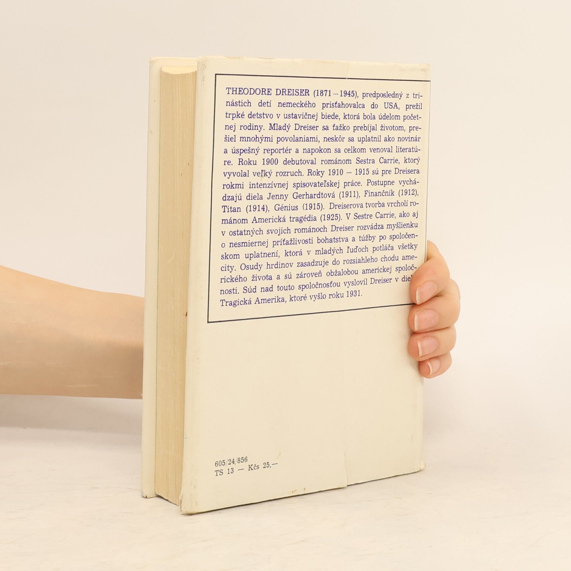 Theodore Dreiser Sestra Carrie
