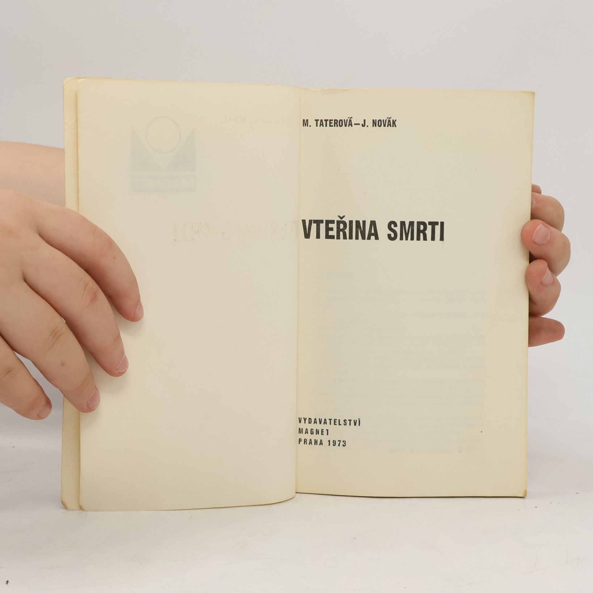 J. Novák Vteřina smrti magnet 73 č. 12