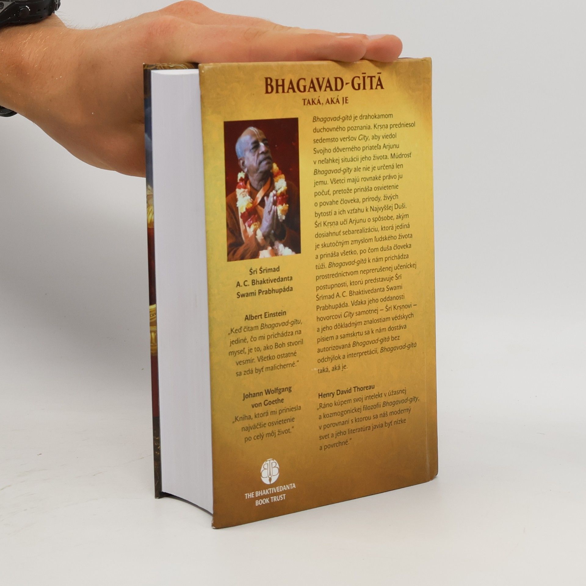 Šrí Šrímad A. Č. Bhaktivédanta Swami Prabhupáda Bhagavad-gītā taká, aká je