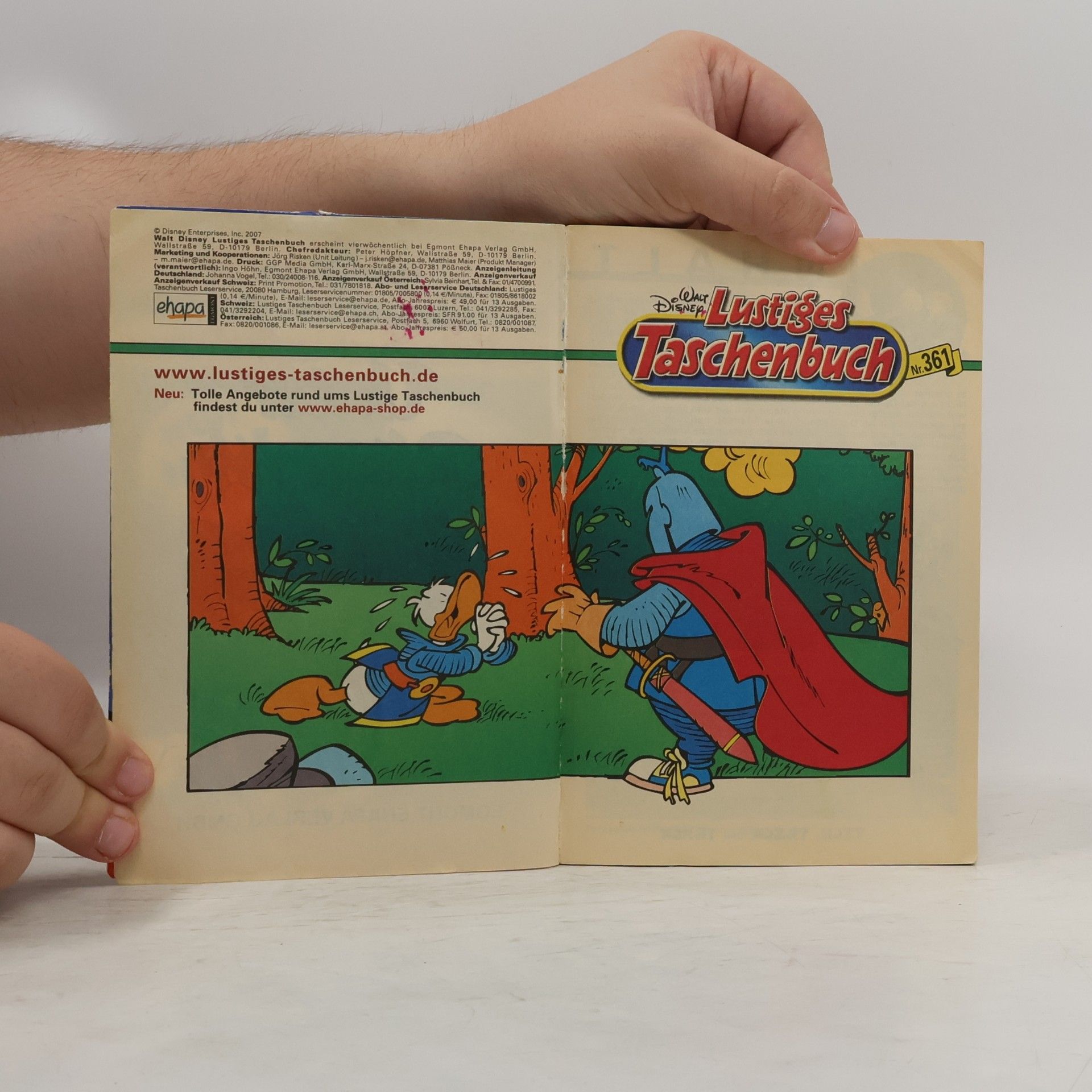 Walt Disney Lustiges Taschenbuch 361. Unter Rittern!