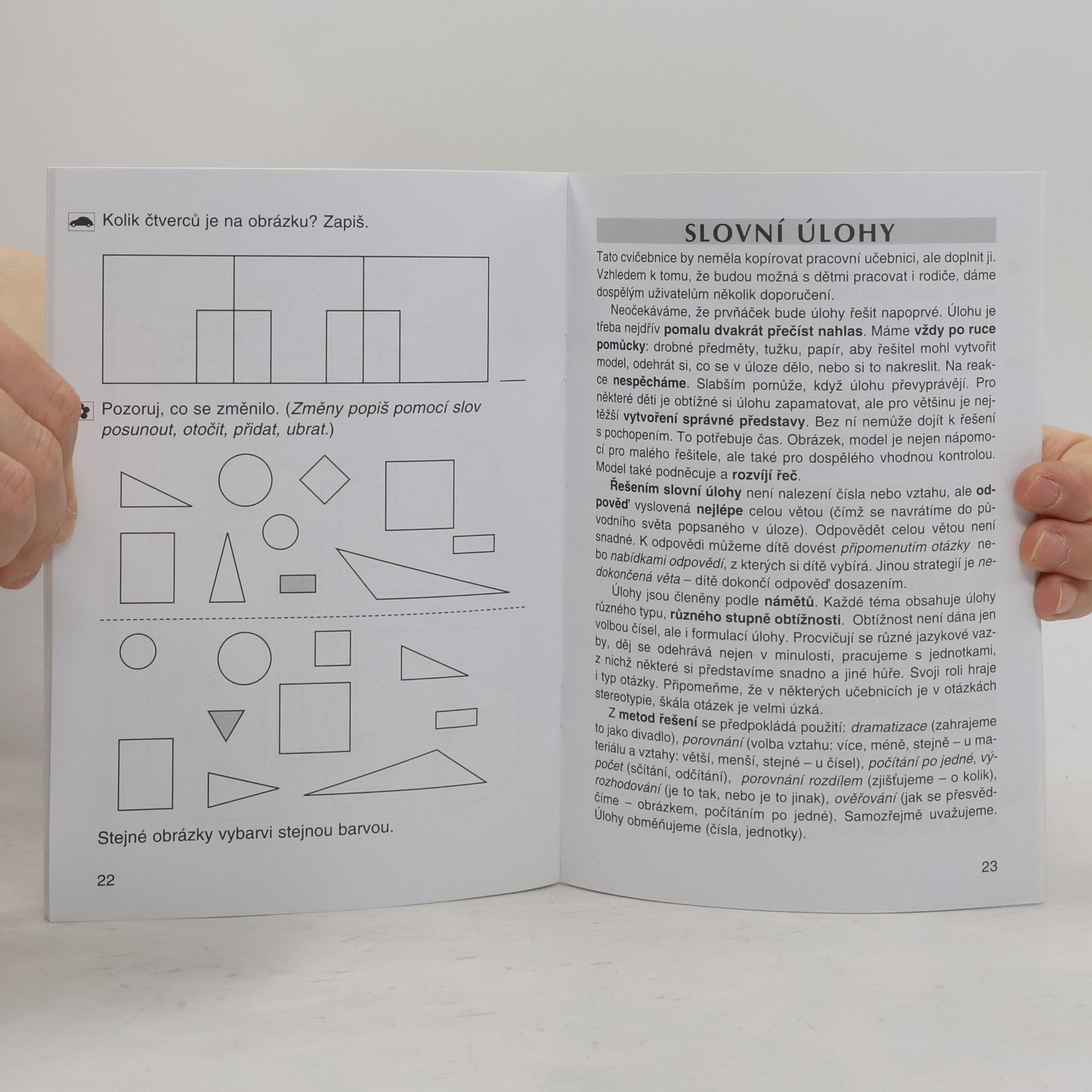 Michaela Kaslová Procvičujeme si... Geometrie a slovní úlohy 1. r. - Matematika pro 1. ročník ZŠ