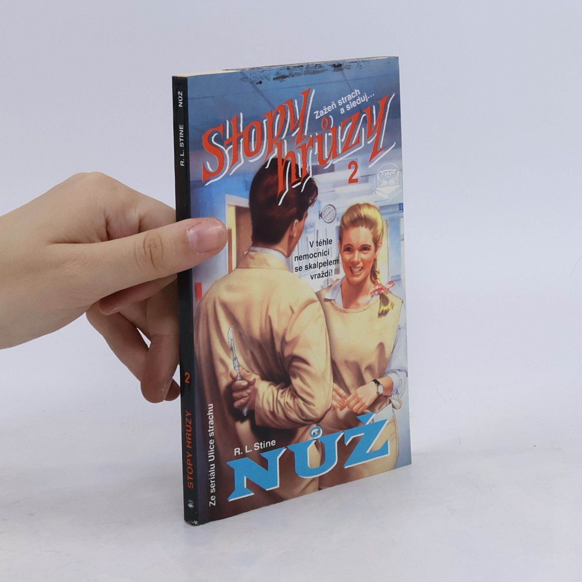R. L. Stine Nůž. Stopy hrůzy 2