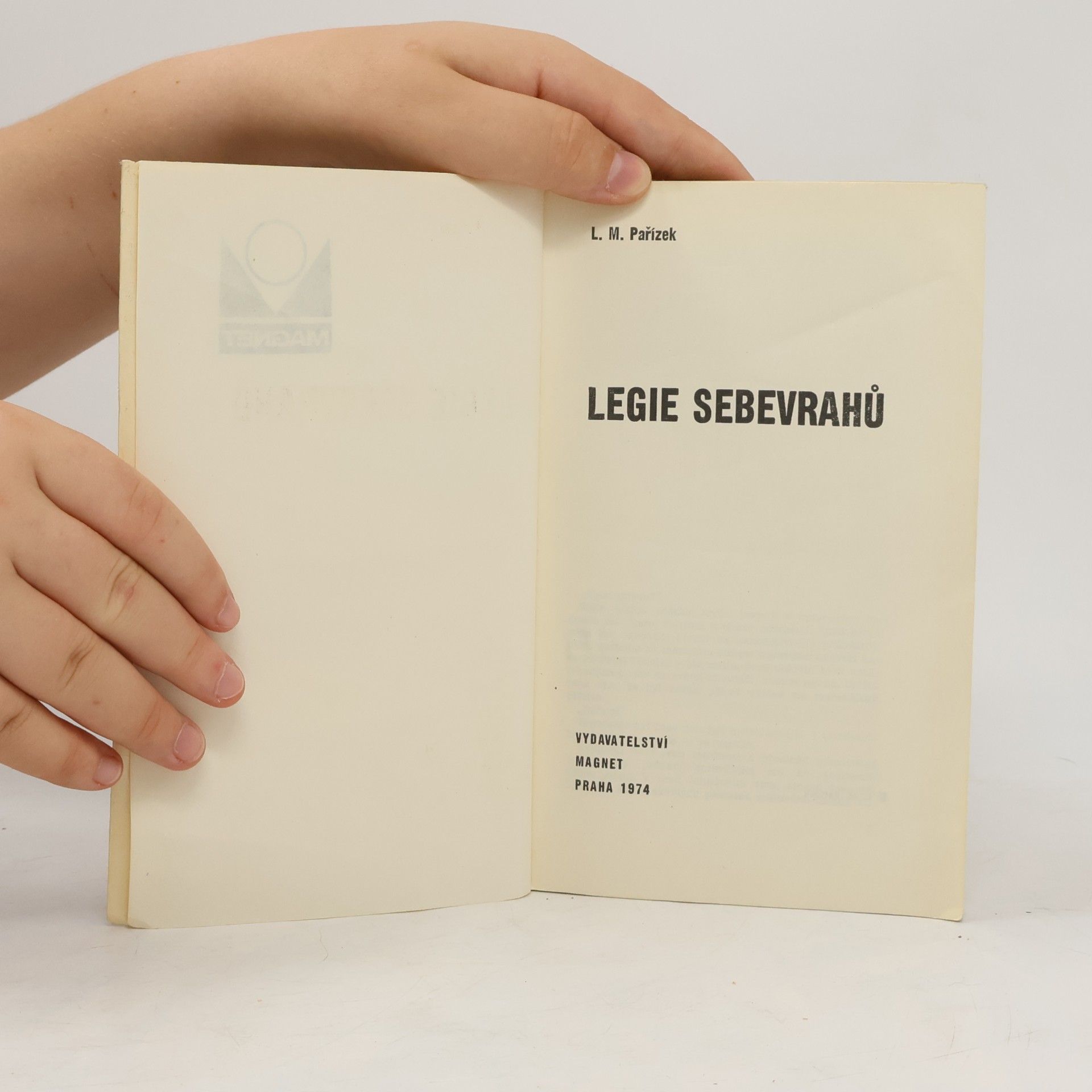Ladislav Pařízek Legie sebevrahů