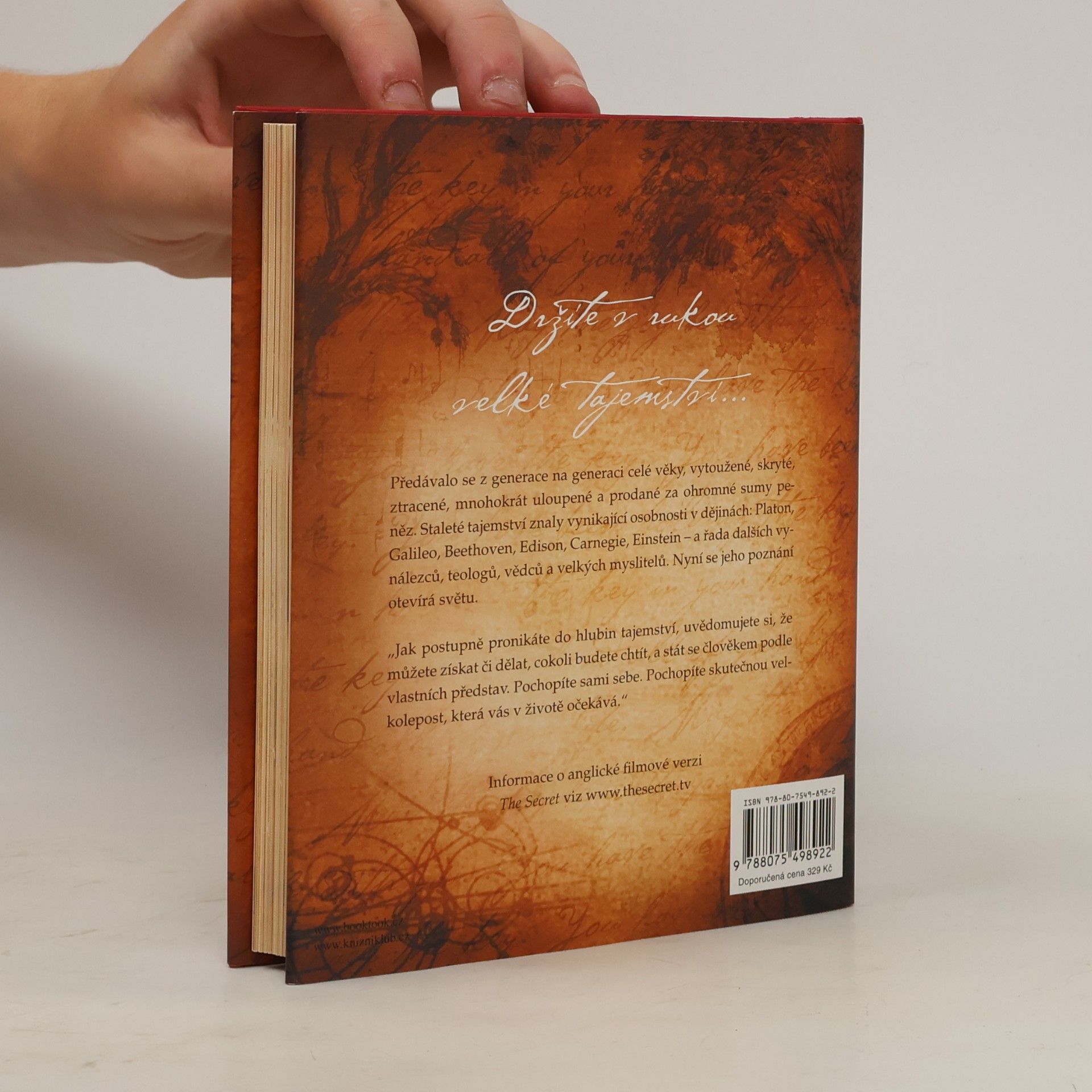 Rhonda Byrne The Secret. Tajemství