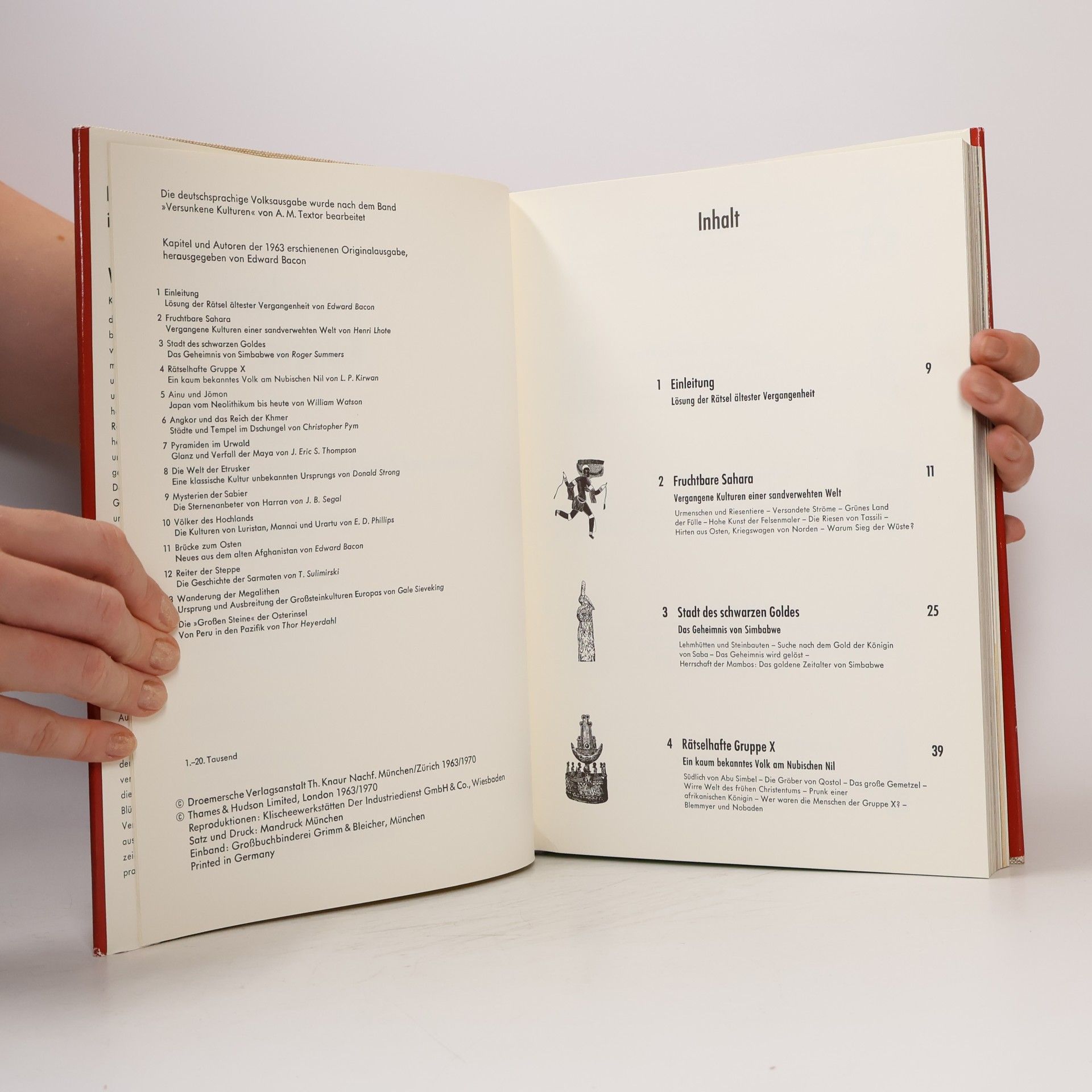 Autores varios Versunkene Kulturen