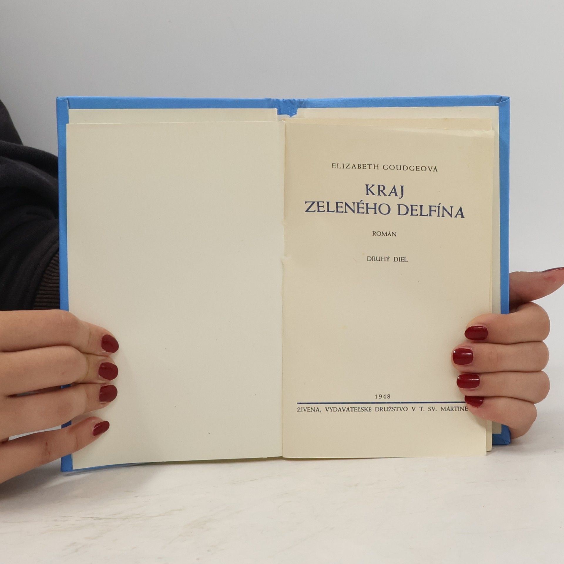 Elizabeth Goudge Kraj zeleného delfína II.