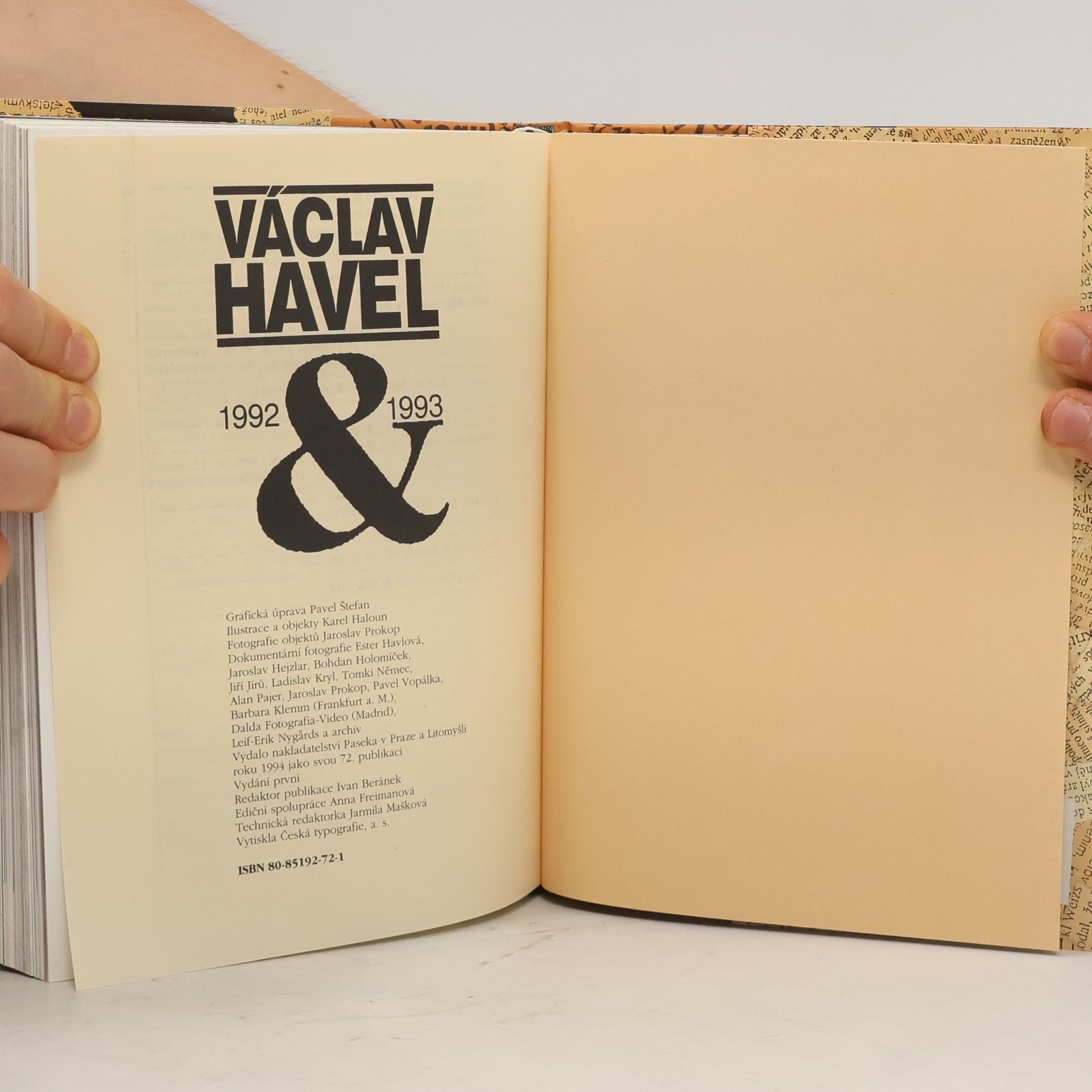 Václav Havel 1992 & 1993